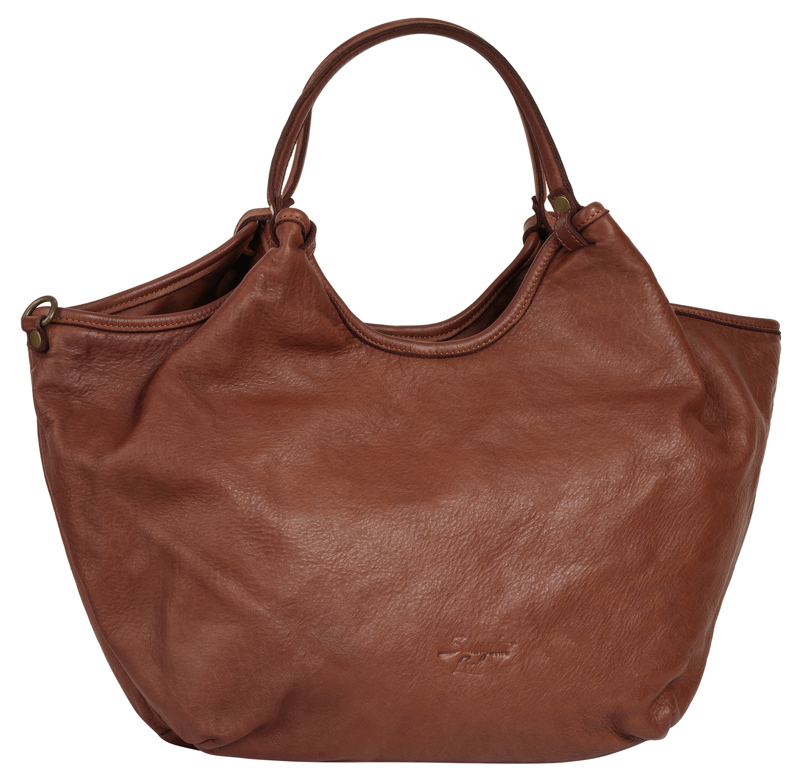 Samantha Look Henkeltasche, echt Leder, Made in Italy