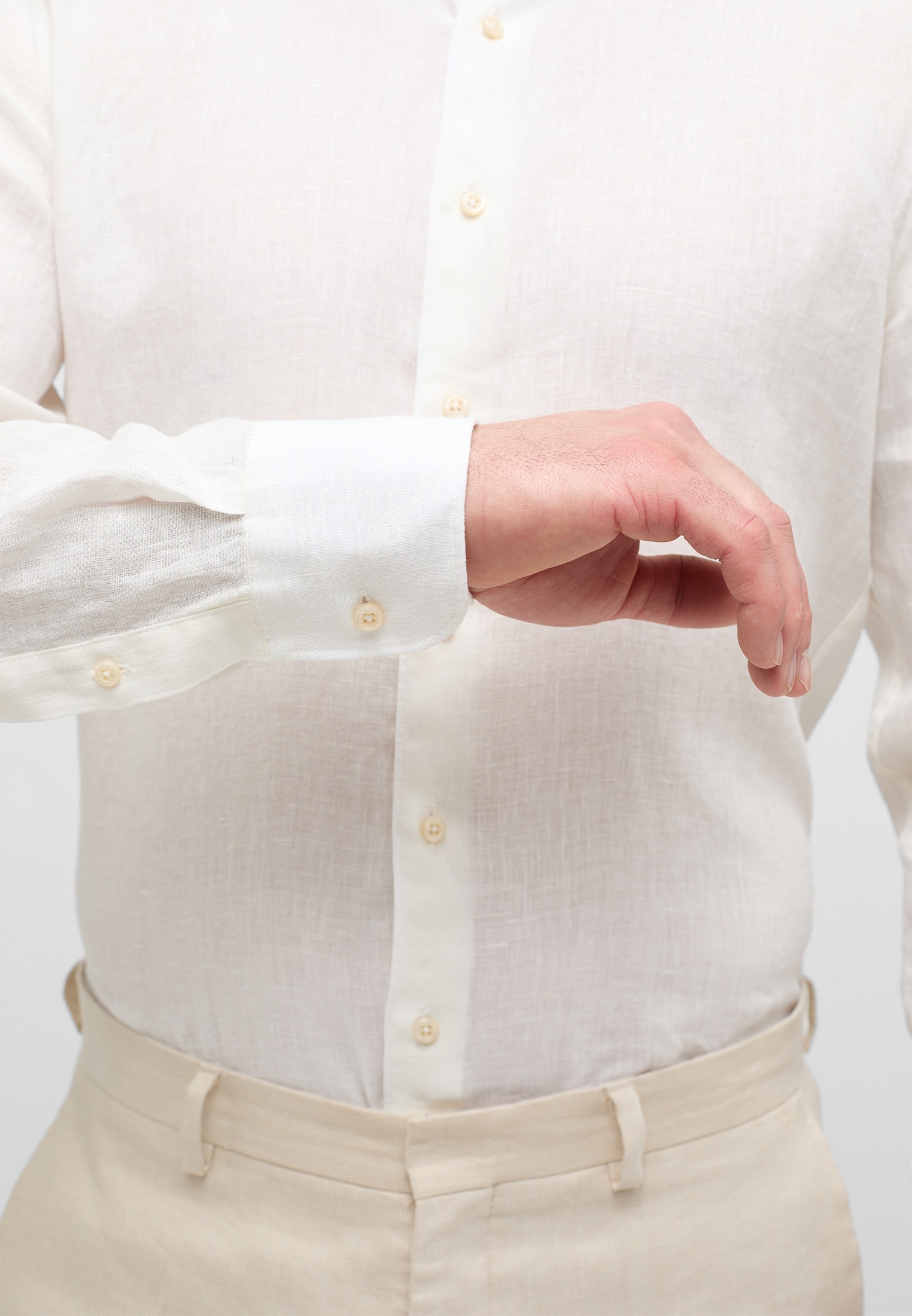 Eterna Langarmhemd »SLIM FIT«, EASY IRON (bügelleicht)