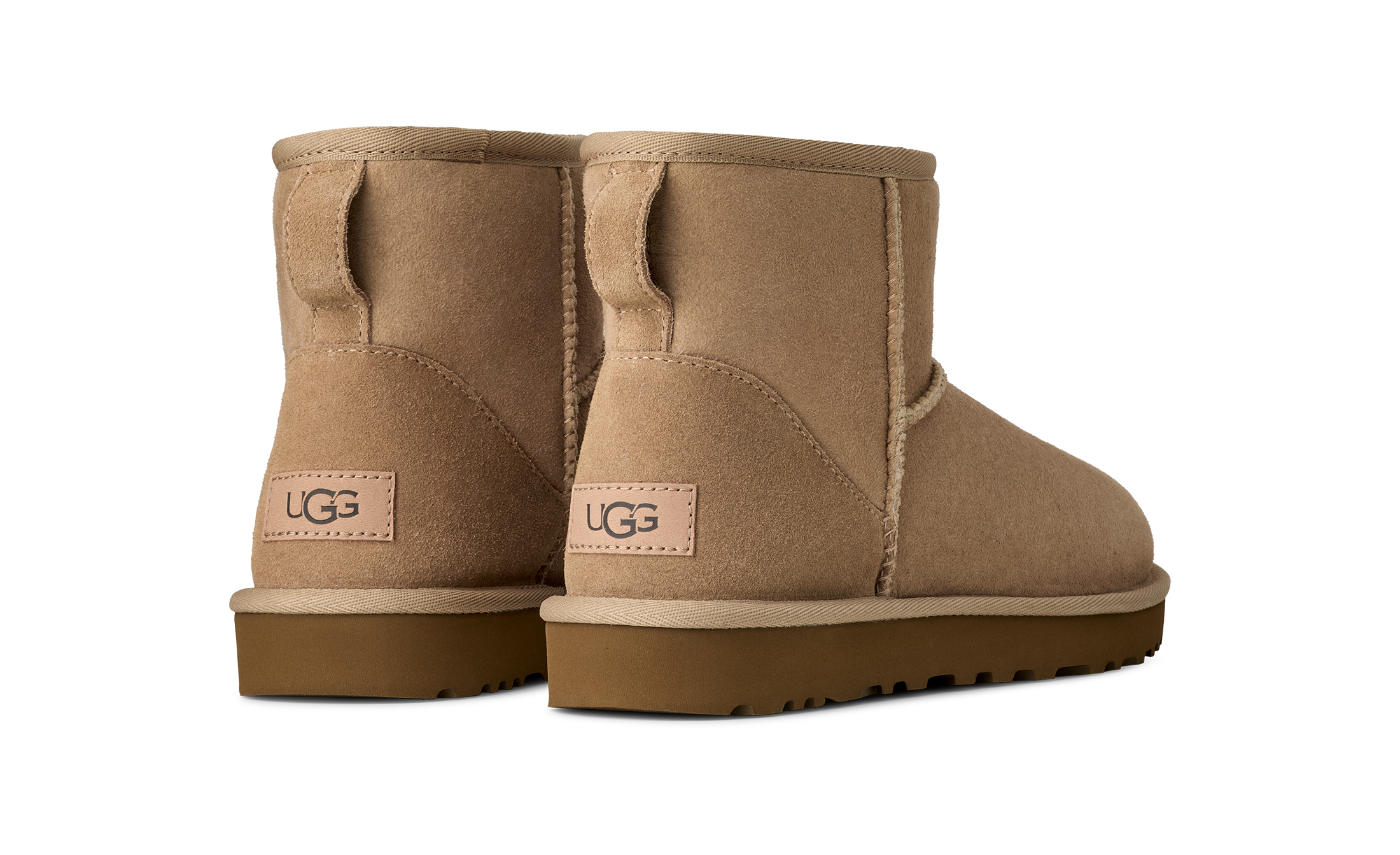 UGG Schlupfboots »Unisex Classic Mini II«  , Bequemschuh, Freizeitschuh im Twinface-Design