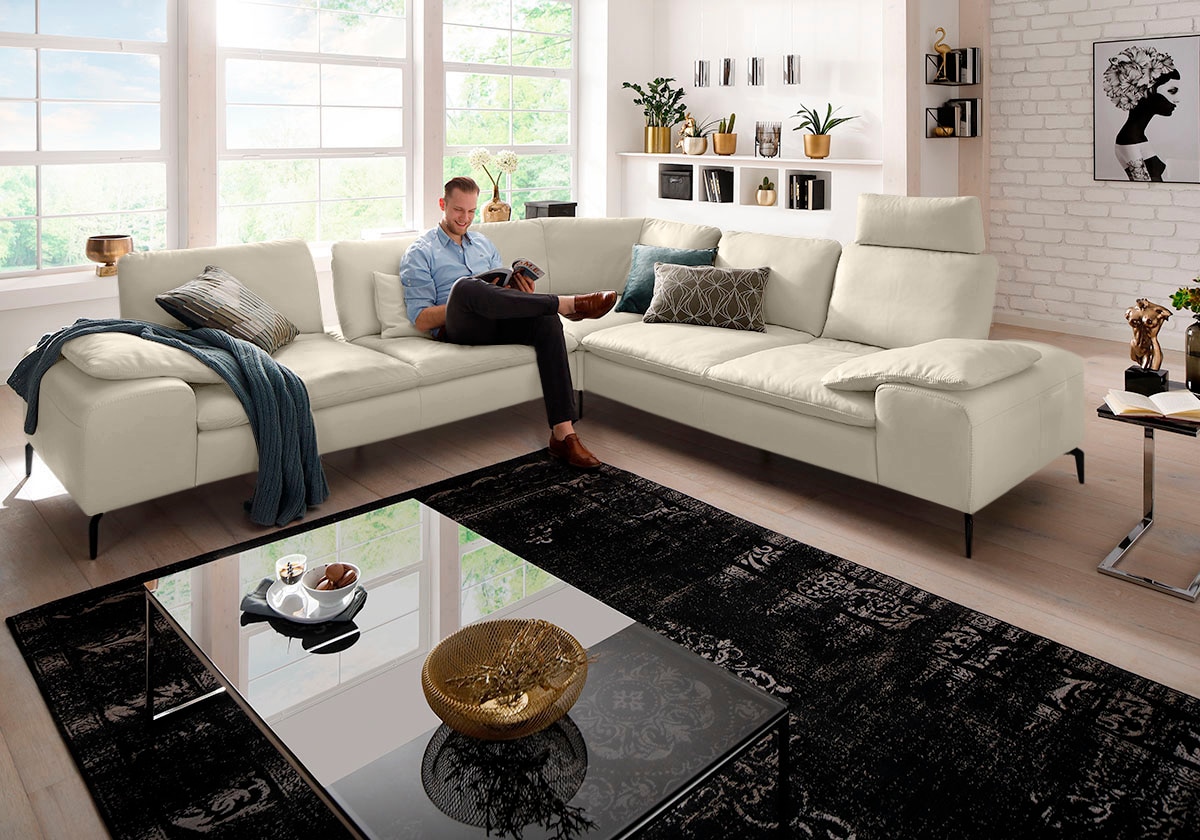W.SCHILLIG Ecksofa »valentinoo, Designsofa, elegant und bequem, L-Form«, (Set), mit Sitztiefenverstellung, Breite 318 cm