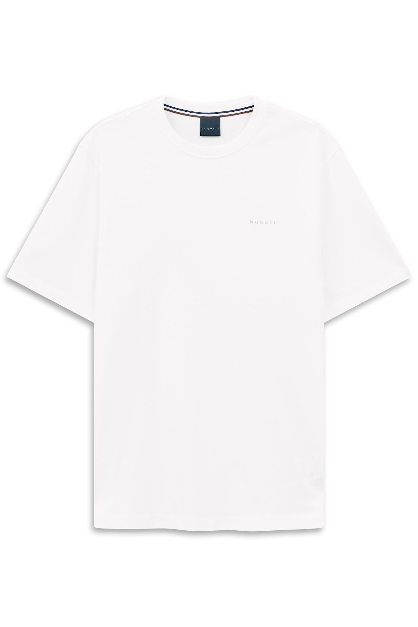 bugatti T-Shirt, aus Baumwolle