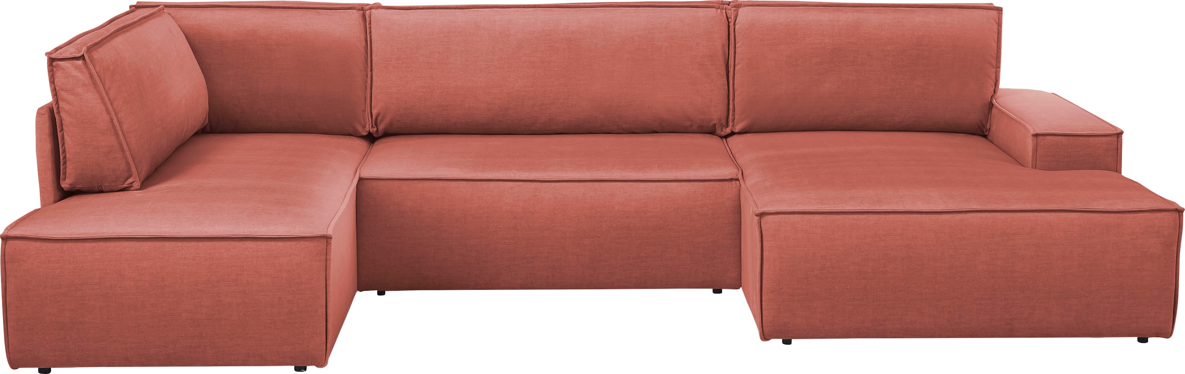 Wohnlandschaft »SHERWOOD XXL 329 cm, U-Form, Schlafsofa,«, Schlaffunktion m....