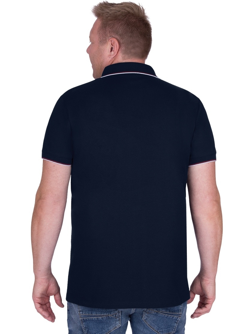 Trigema Poloshirt »TRIGEMA Polo-Shirt mit V-Ausschnitt«, (1 tlg.)