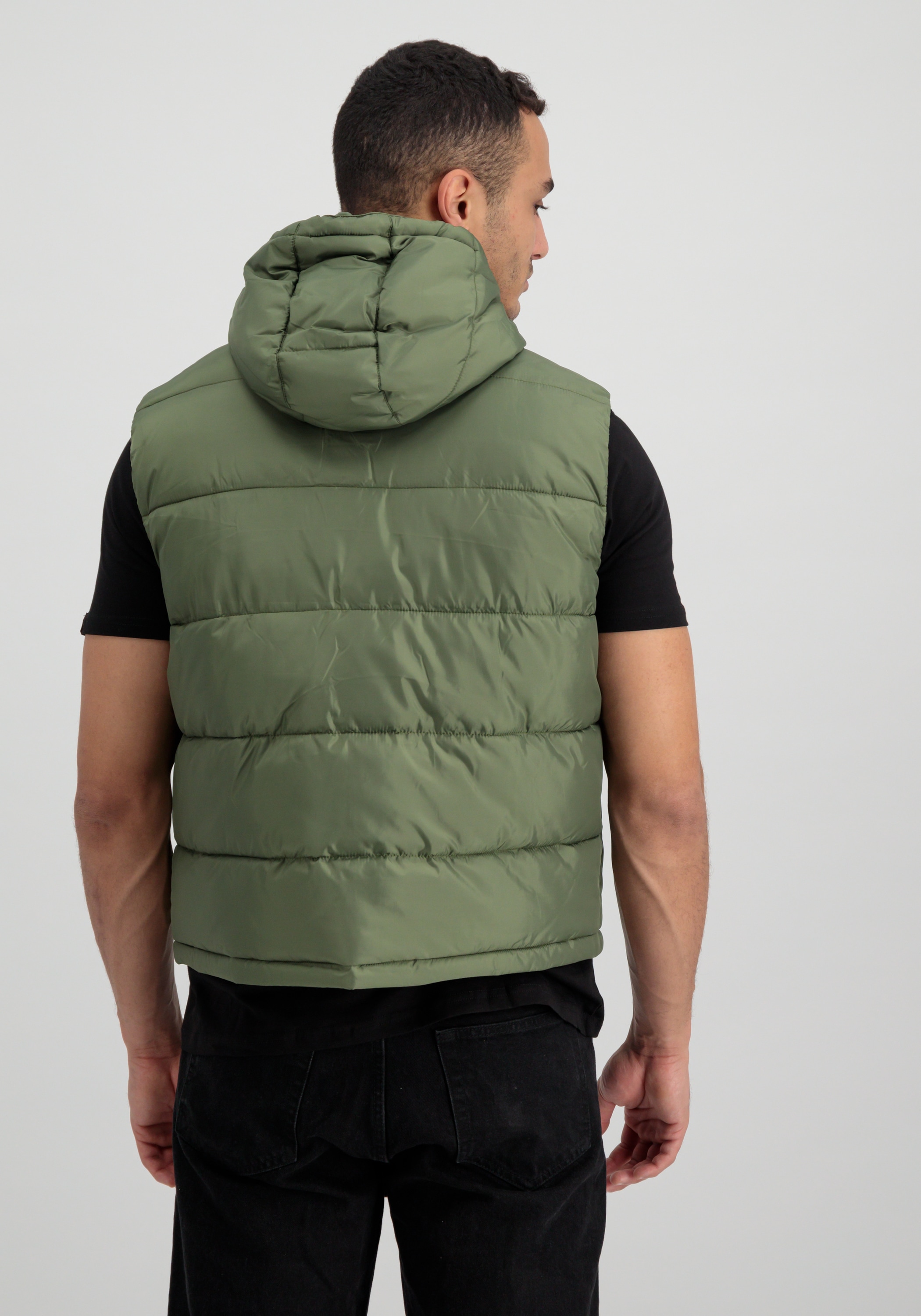 Alpha Industries Blouson »Alpha Industries Men - Vests Hooded Puffer Vest FD«