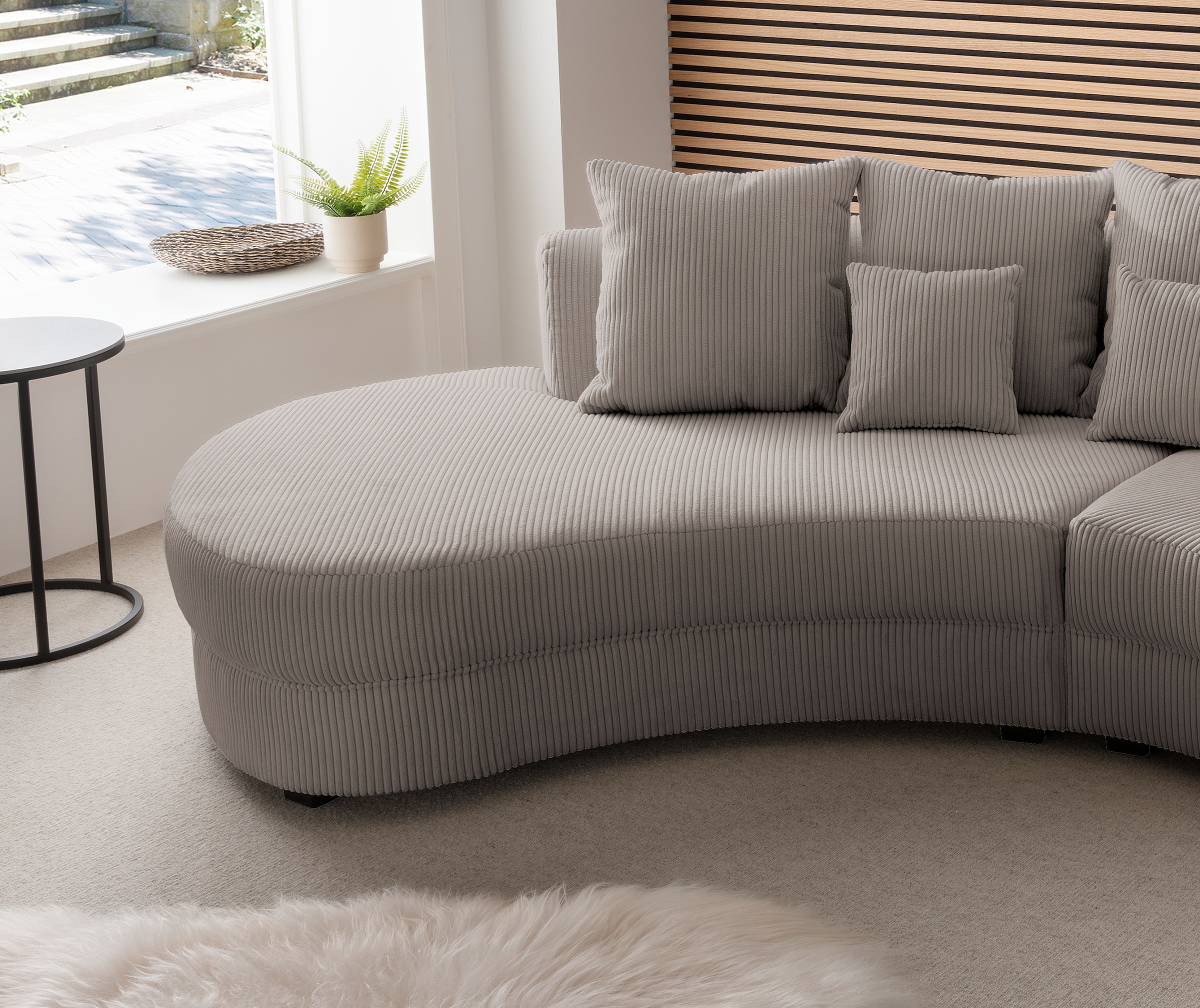 INOSIGN Ecksofa »Limoncello organische Formensprache, L-Form«, ergonomische Form