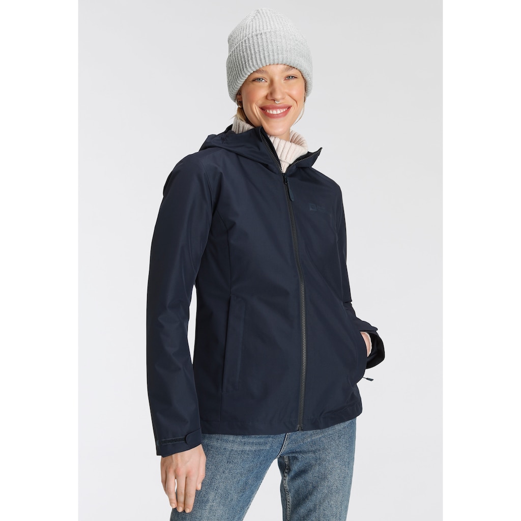 Jack Wolfskin Funktionsjacke »FARWOOD JKT W«, mit Kapuze