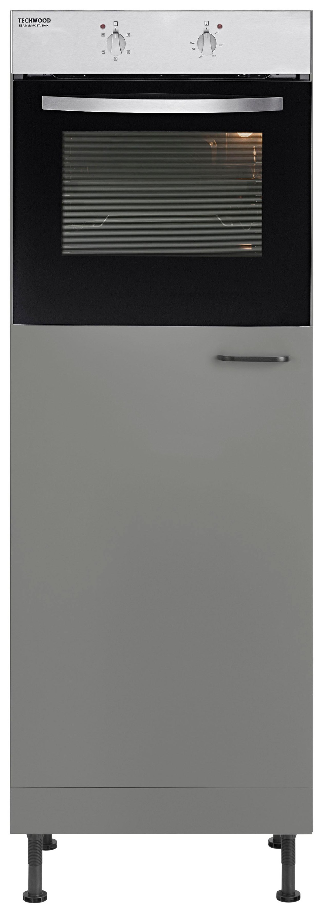 OPTIFIT Backofen/Kühlumbauschrank »Elga«, mit Soft-Close-Funktion, höhenverstellbaren Füßen, Breite 60 cm