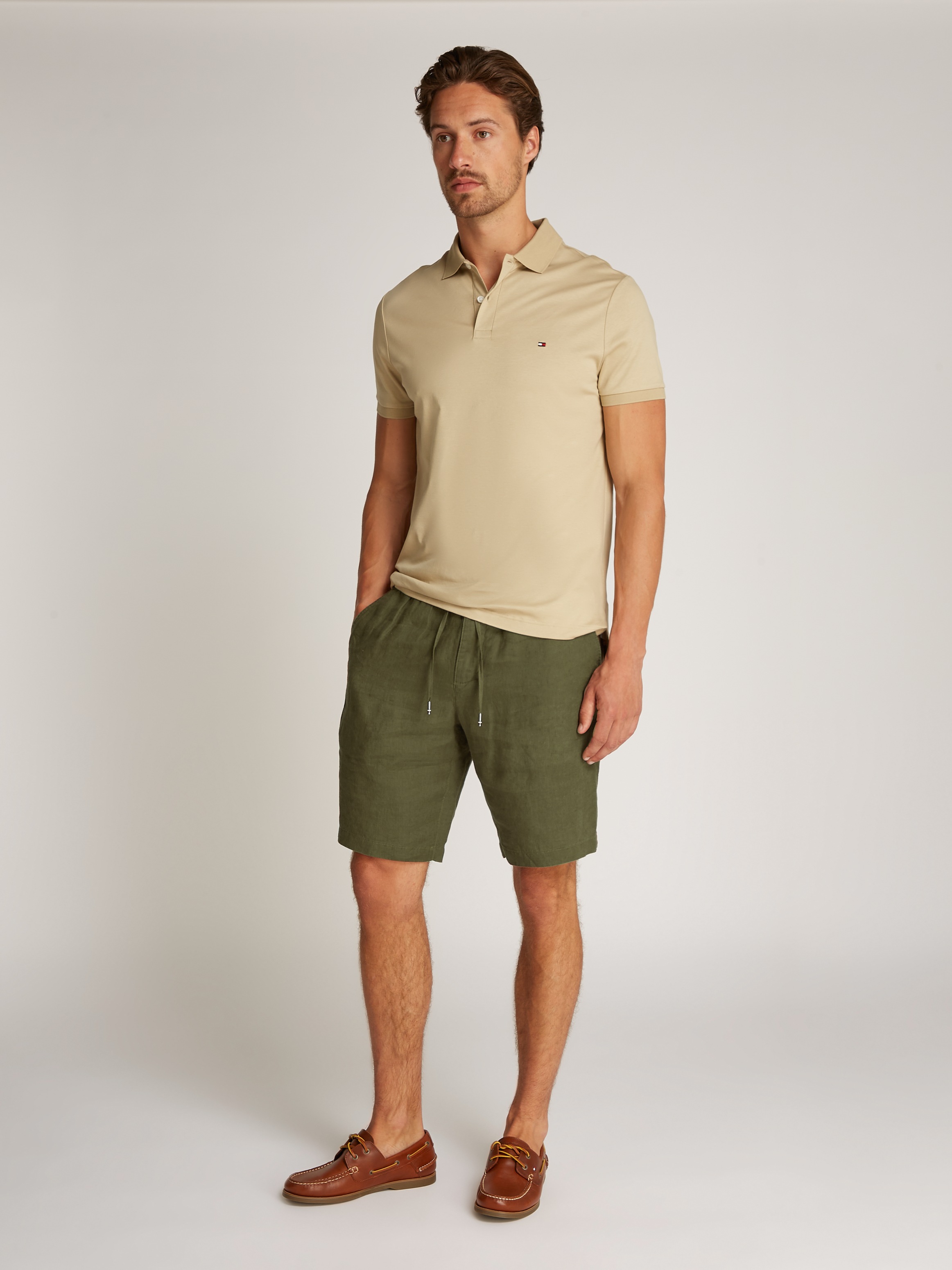 Tommy Hilfiger Shorts »HARLEM PO LINEN SHORT«