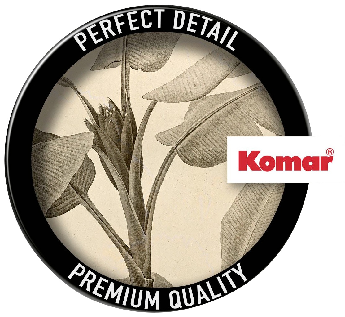 Komar Fototapete »Vlies selbstklebend - Banana Plant - Größe 125 x 125 cm«, bedruckt, Wohnzimmer, Schlafzimmer