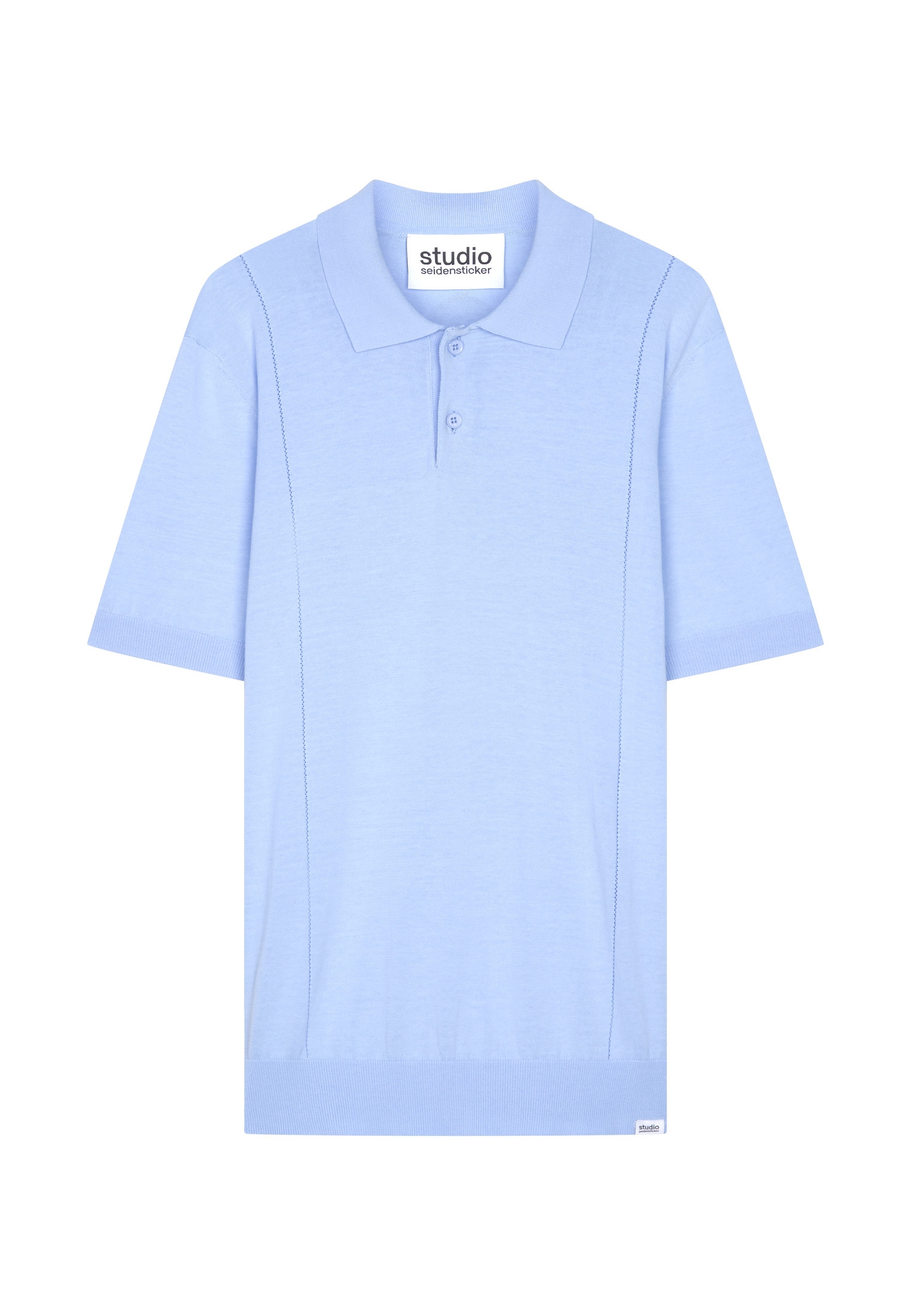studio seidensticker Poloshirt Strick Polo Uni