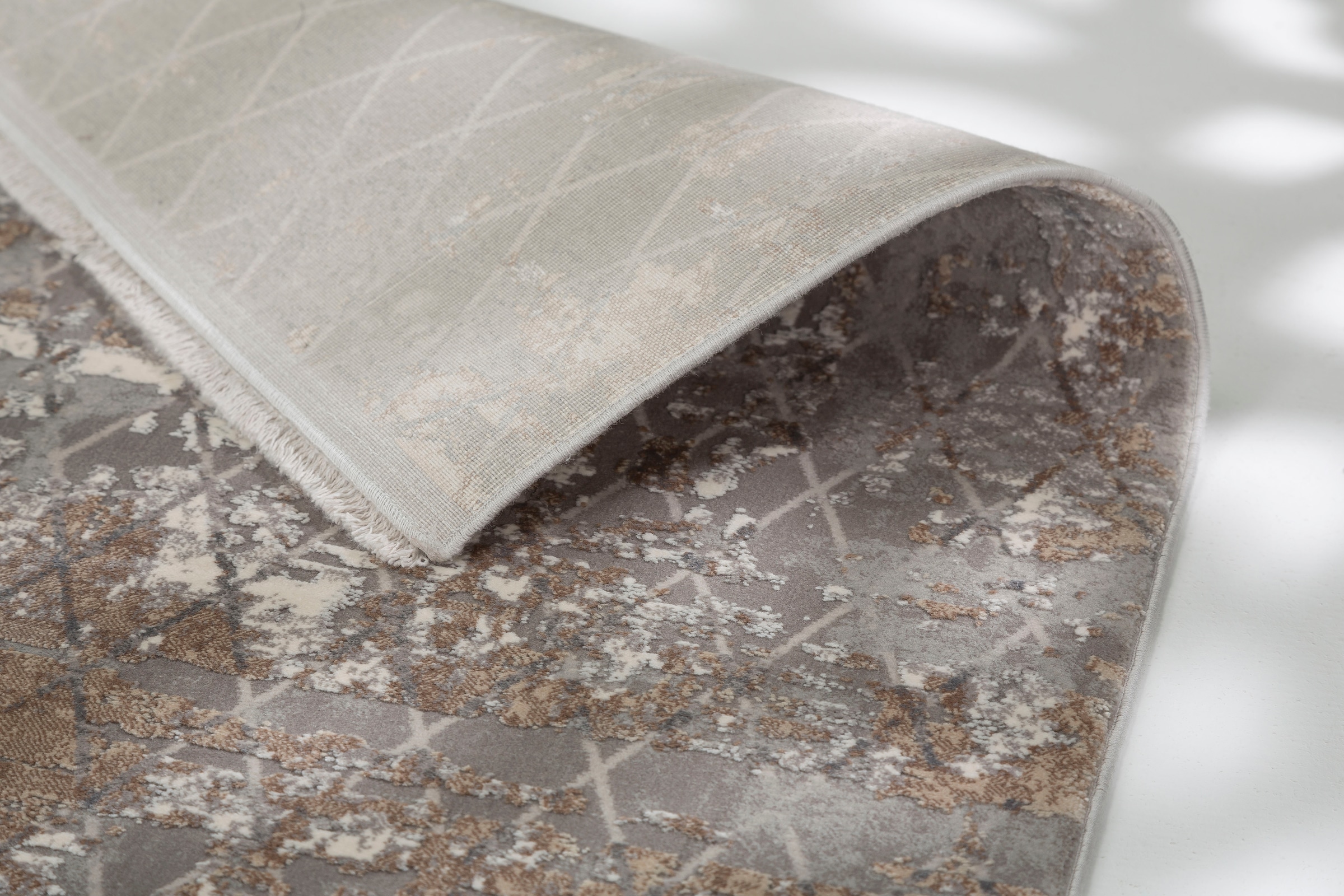SCHÖNER WOHNEN-Kollektion Teppich »Vision 212«, rechteckig, 7 mm Höhe, Viskoseteppich mit Glanz, Wohnzimmer