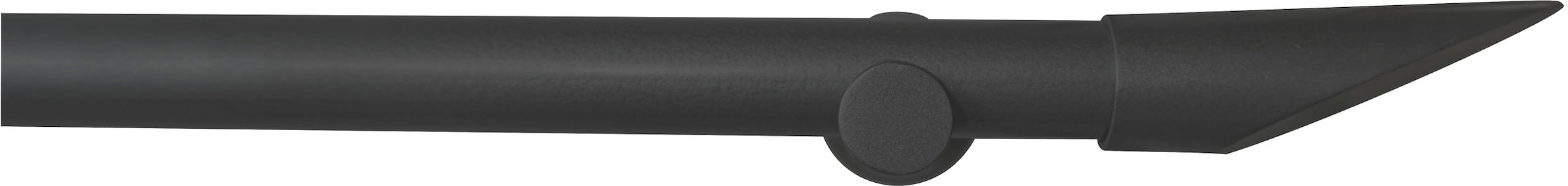 GARESA Gardinenstange »Niko«, 1 läufig-läufig, Fixmaß, Fixlänge 120, 160, 200 cm, mit Ringe und Haken