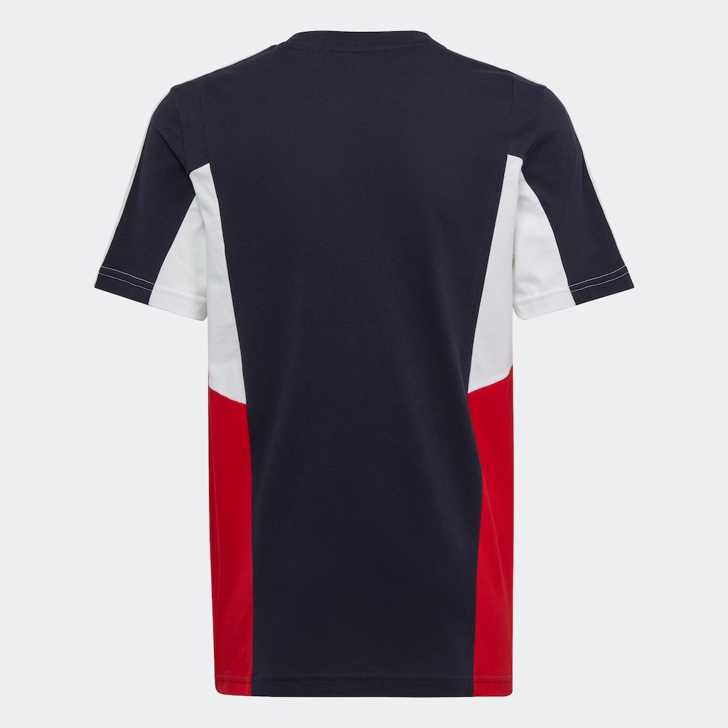 adidas Sportswear T-Shirt »COLORBLOCK 3-STREIFEN REGULAR FIT«