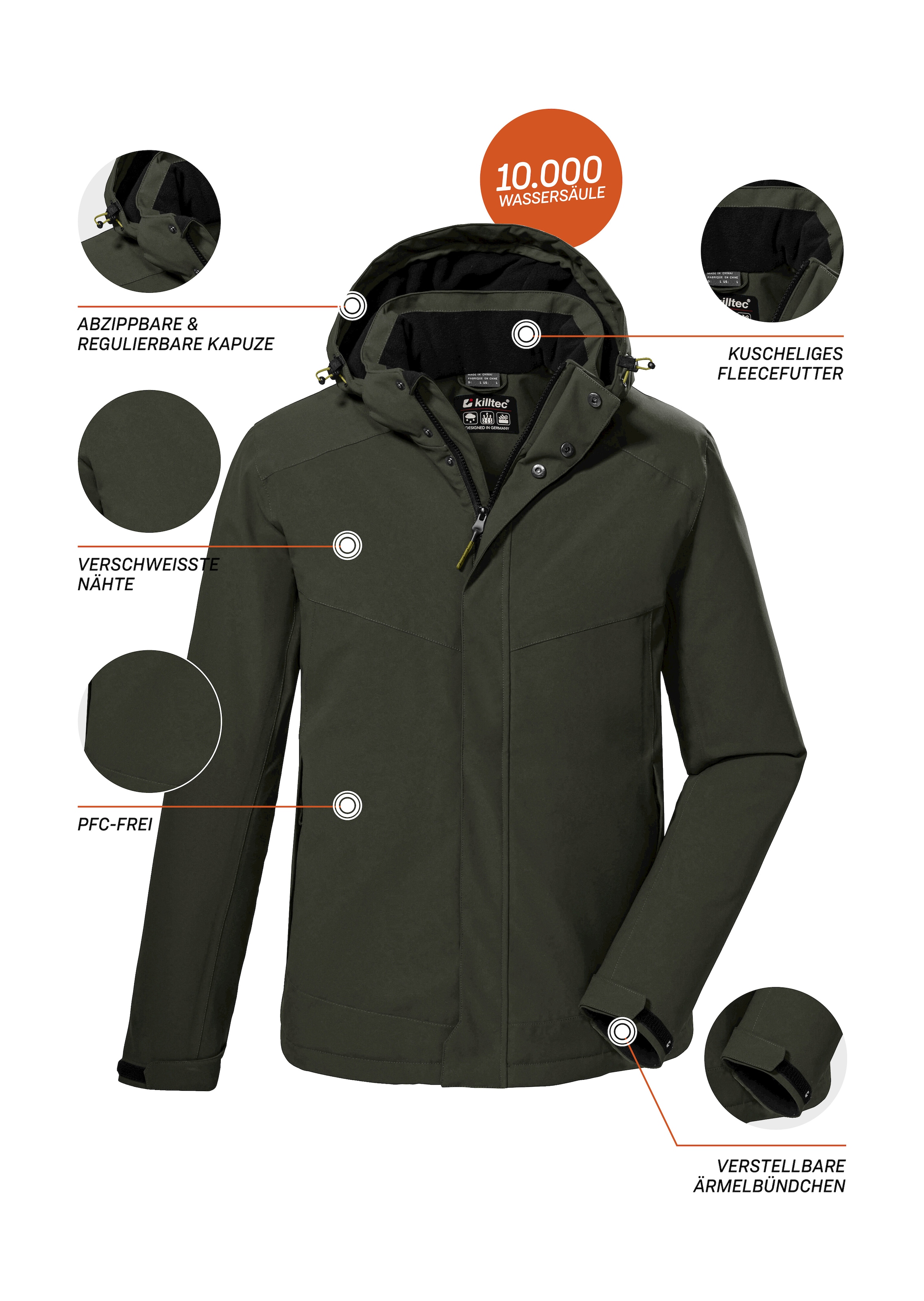 Killtec Outdoorjacke »KOW 148 MN JCKT«