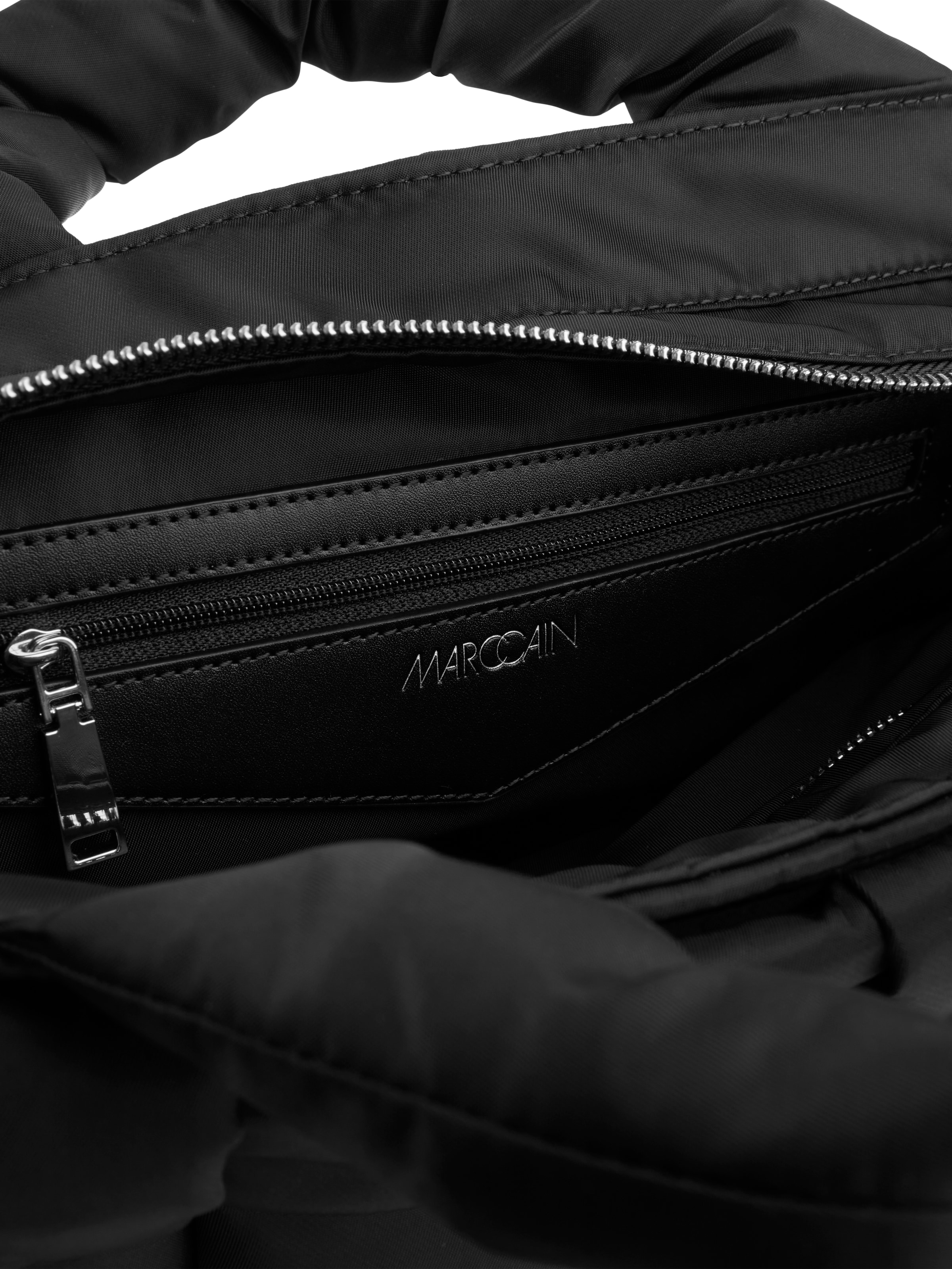 Marc Cain Handtasche »Sports Check It Up!«, Handtasche, Mini Bag, Umhängetasche mit wattiertem 3D-Effekt