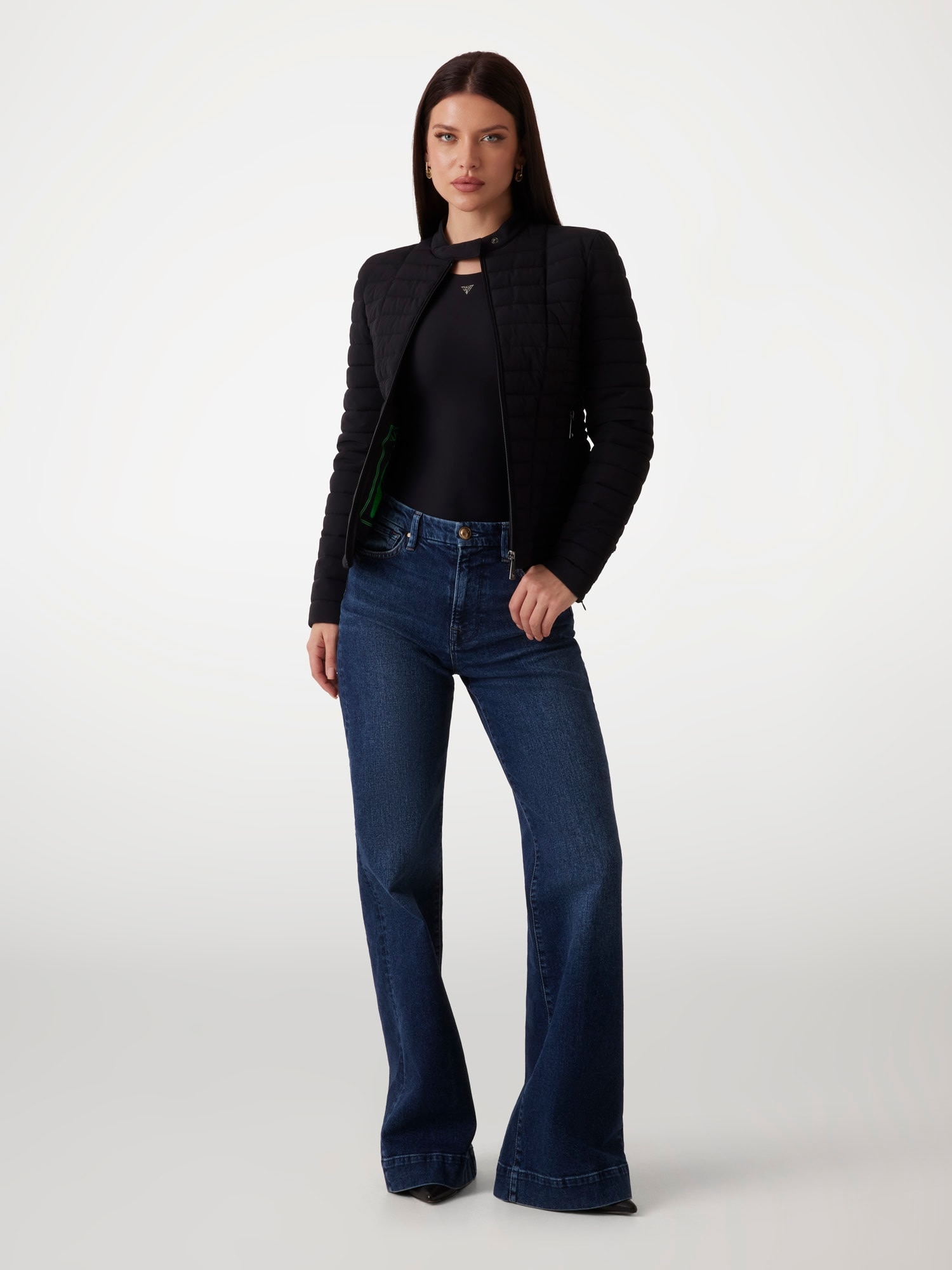 Guess Steppjacke »VONA JACKET« Übergangsjacke mit leichter Wattierung