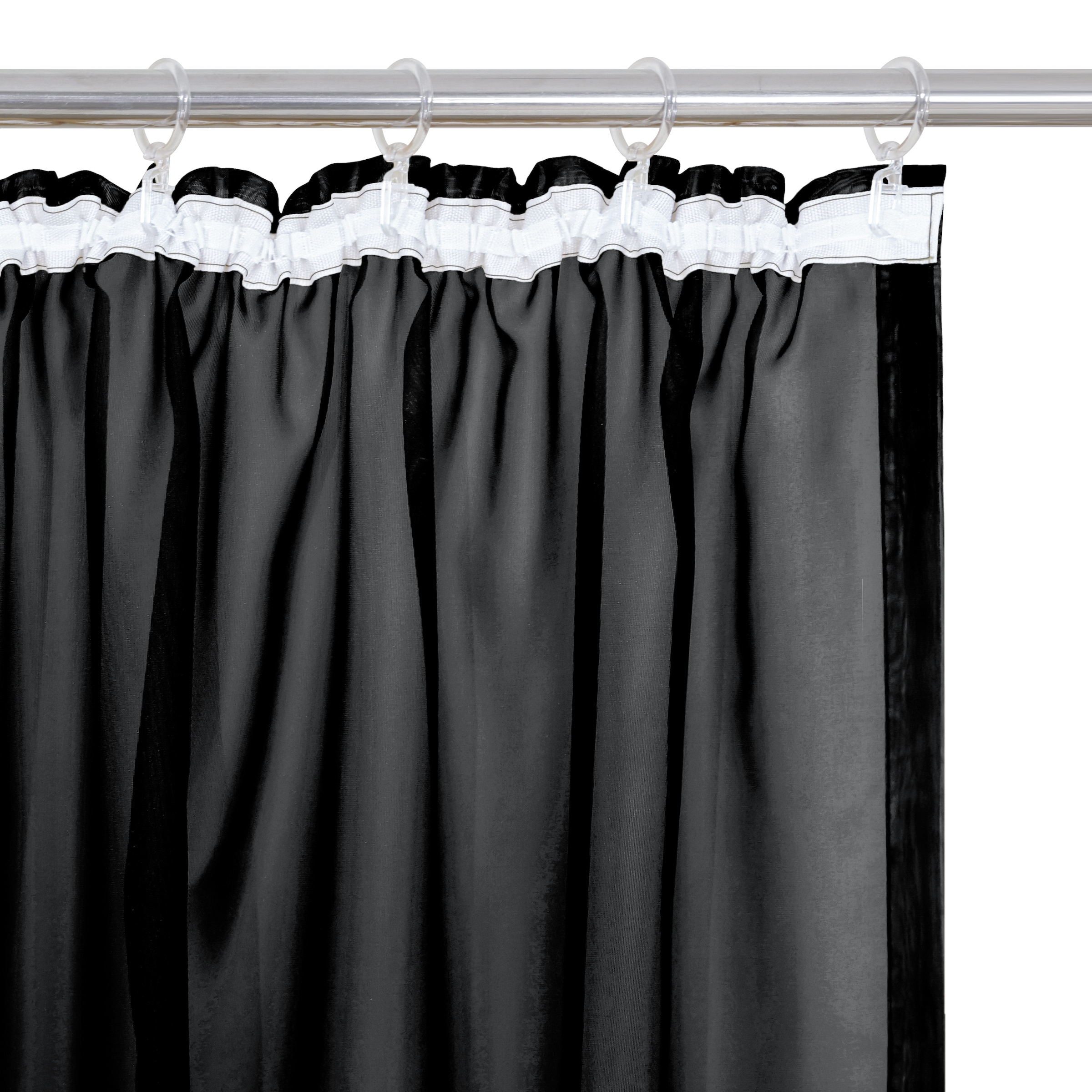 OTTO home Gardine »XANA« Kräuselband 1 Stk. tlg. Bestseller, einfarbig, 1 bzw. 2 Schals, pflegeleicht, Beststeller!