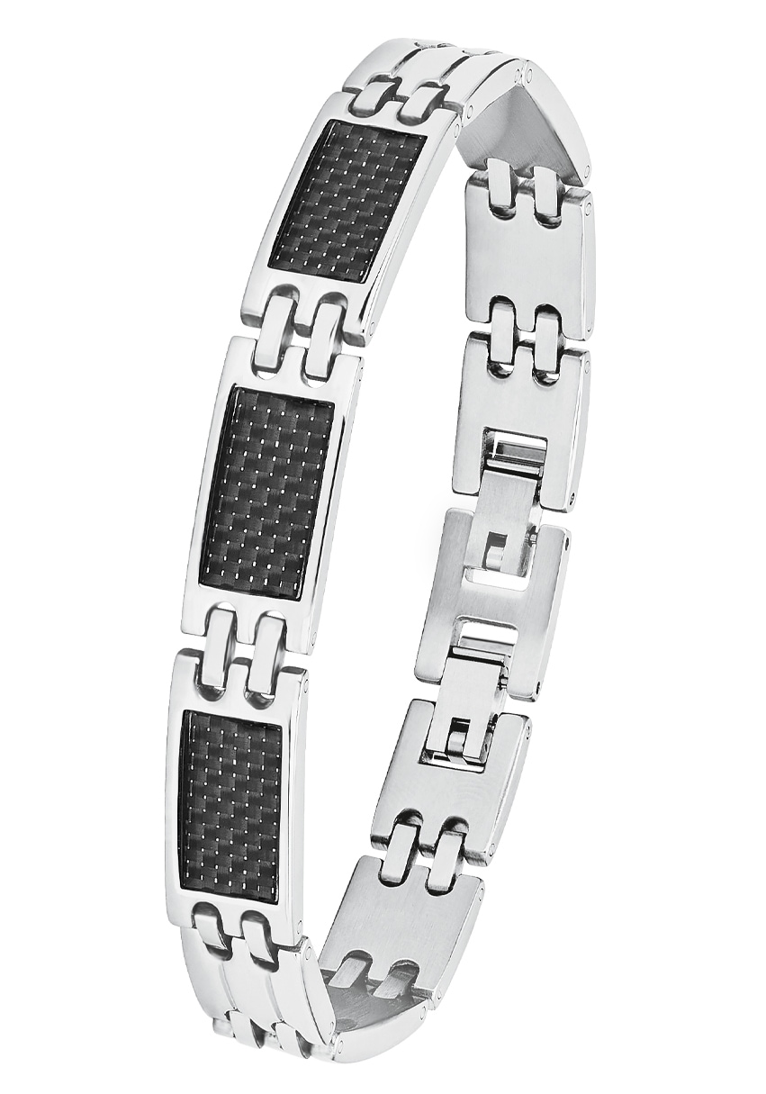 Amor Armband »9352494«, aus Edelstahl + Carbon online bestellen bei OTTO