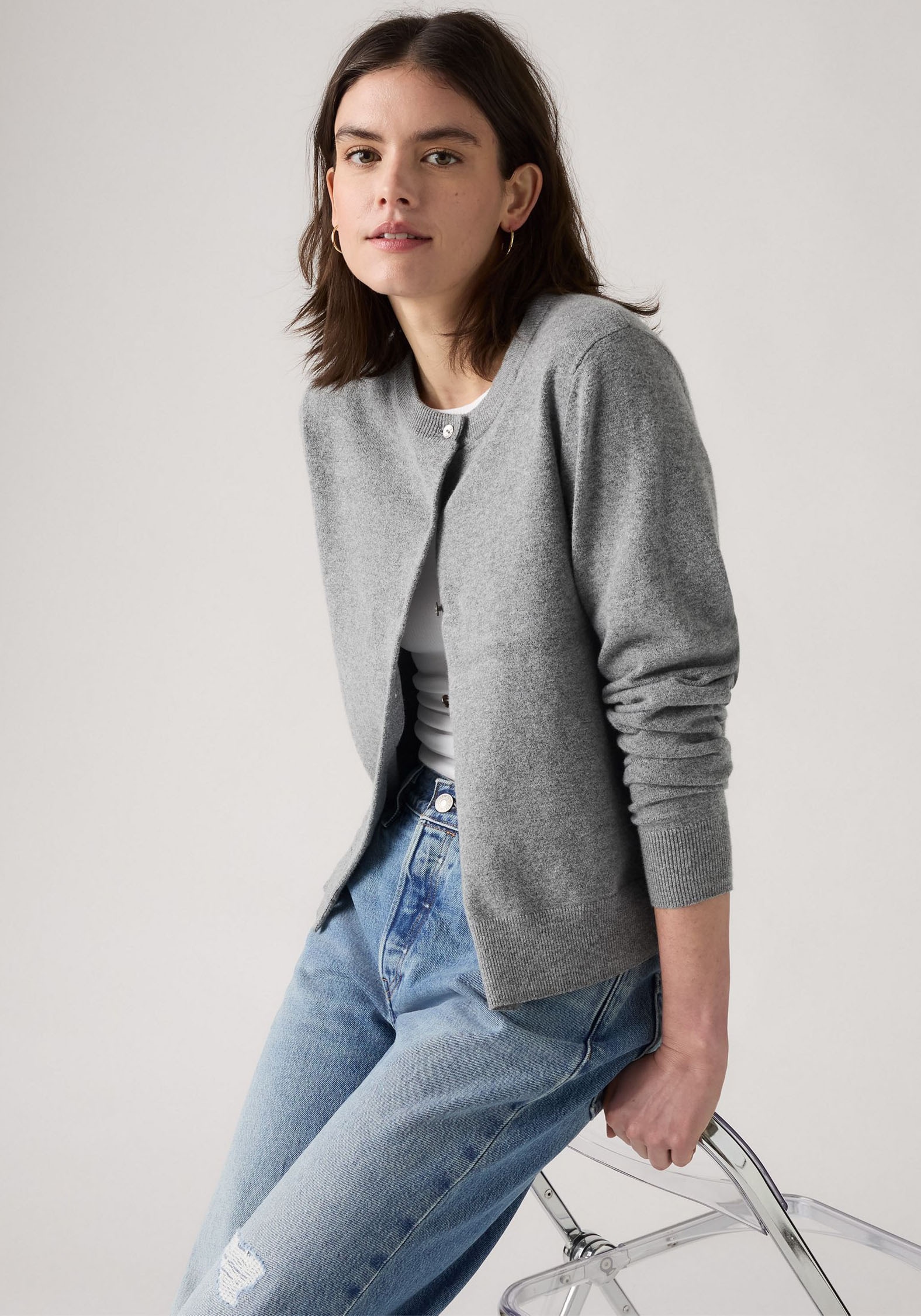 Levi's® Strickjacke »TARA SUPER SOFT C«, mit Knopfverschluss