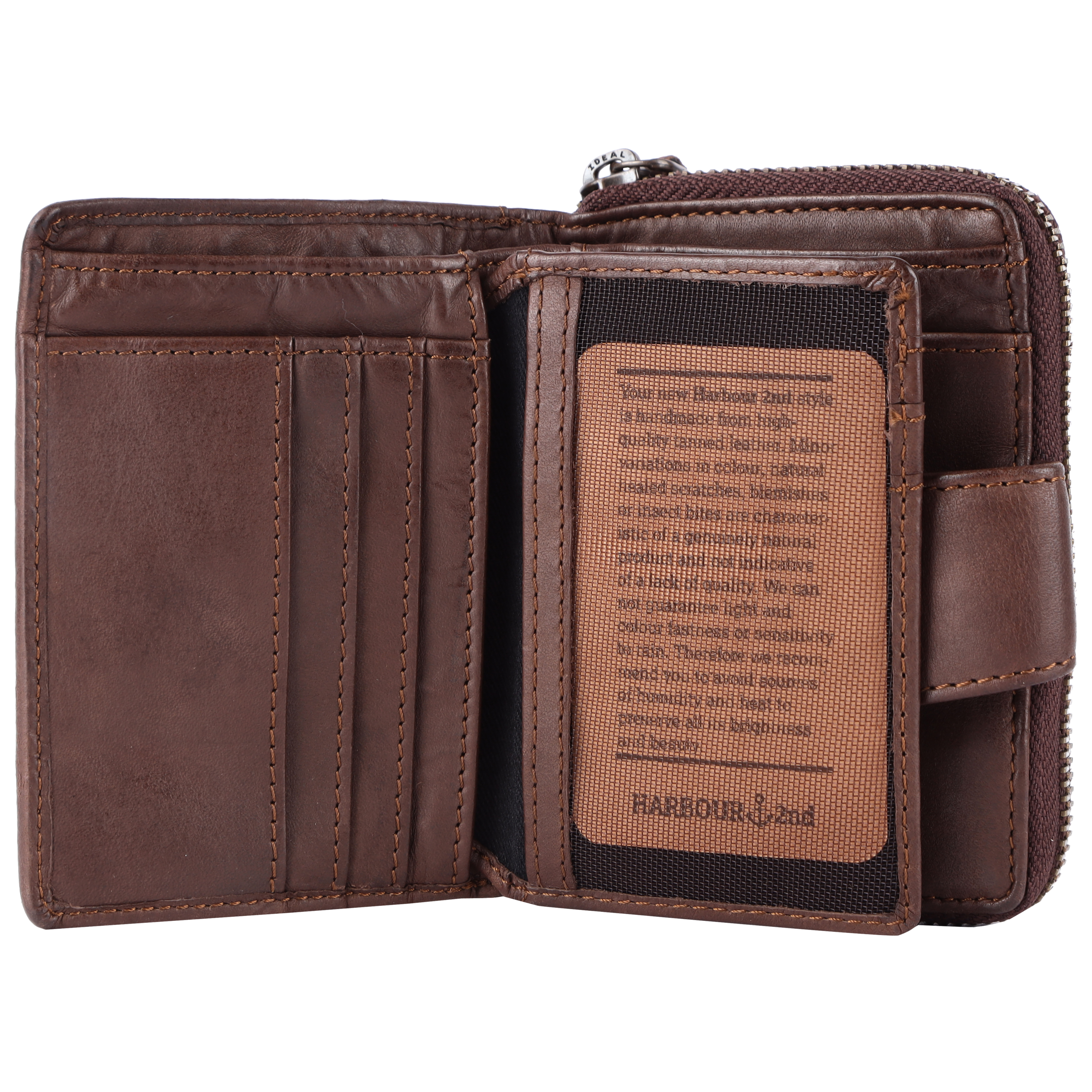 HARBOUR 2nd »Harbour Second Wallet Is« Unisex Geldbeutel, Portemonnaie mit Anker-Schmuckelement