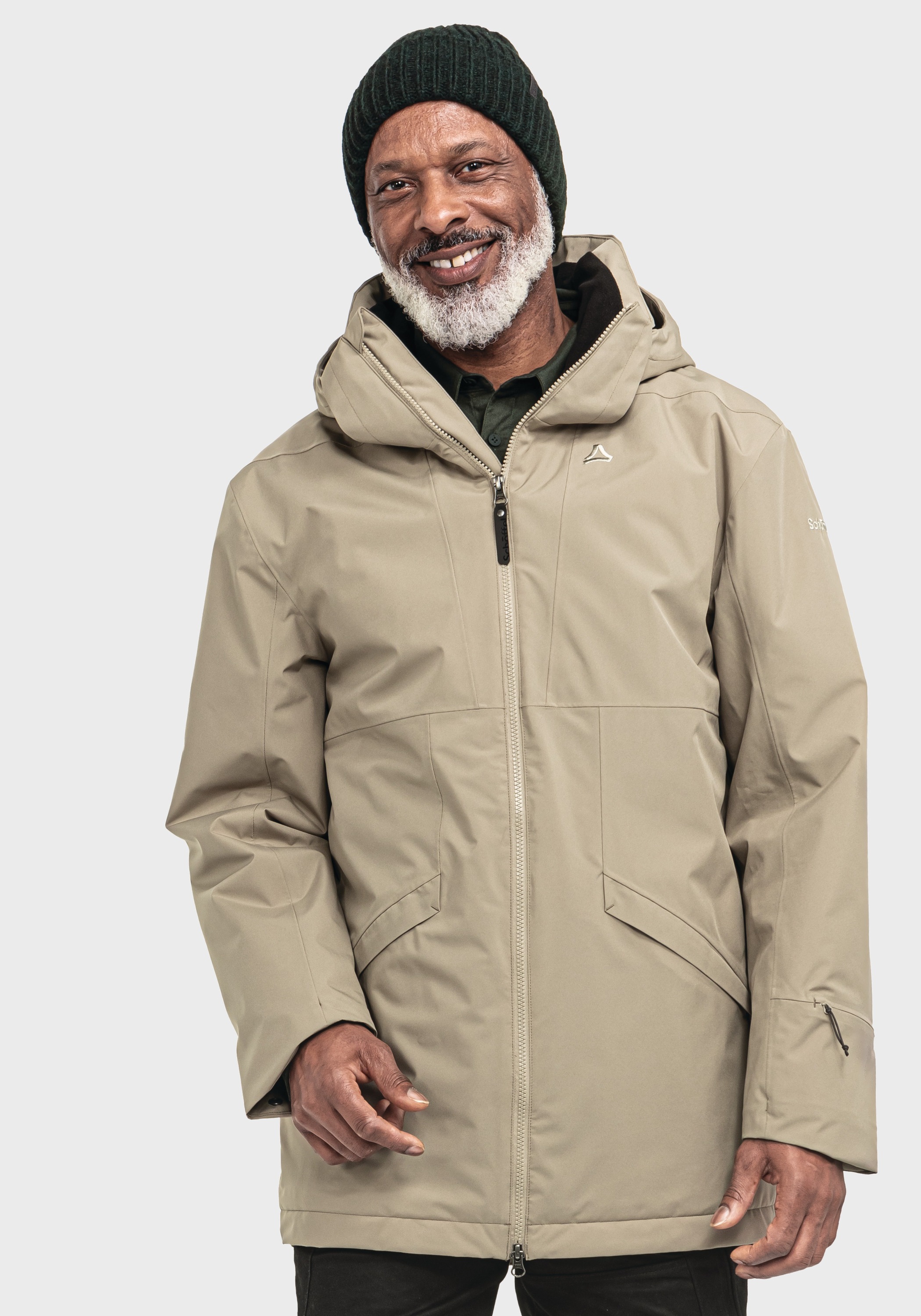 Schöffel Langjacke »Urban Ins Parka Style Malkay MNS«, mit Kapuze