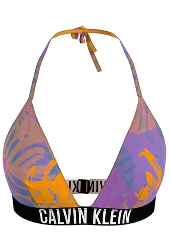 Calvin Klein Swimwear Triangel-Bikini-Top »Wildleaf«, mit abstraktem Druck kaufen