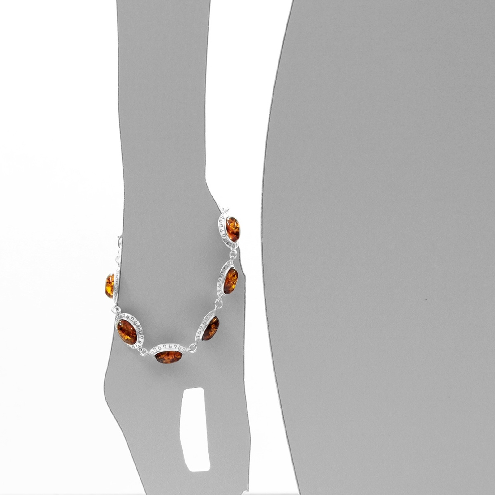 OSTSEE-SCHMUCK Armband »- Michelle - Silber 925/000 - Bernstein«