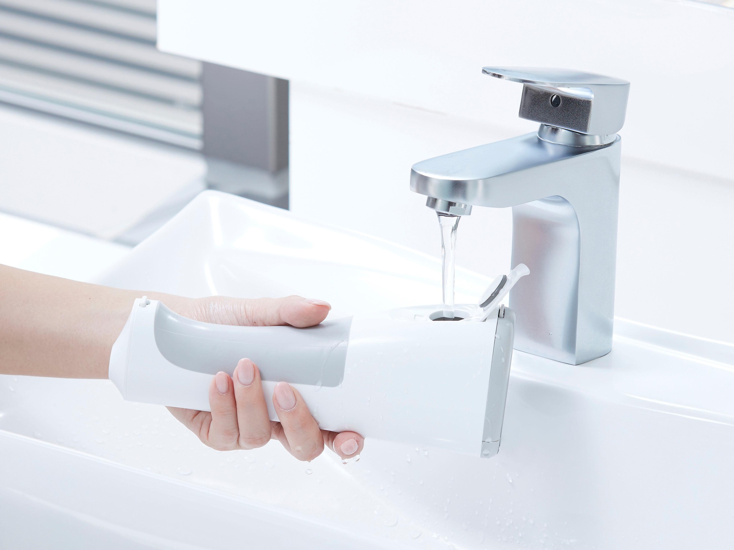 Panasonic Munddusche »EW1511«, 2 St. Aufsätze, kabellos, Ultrasonic Technologie, 5-Stufen