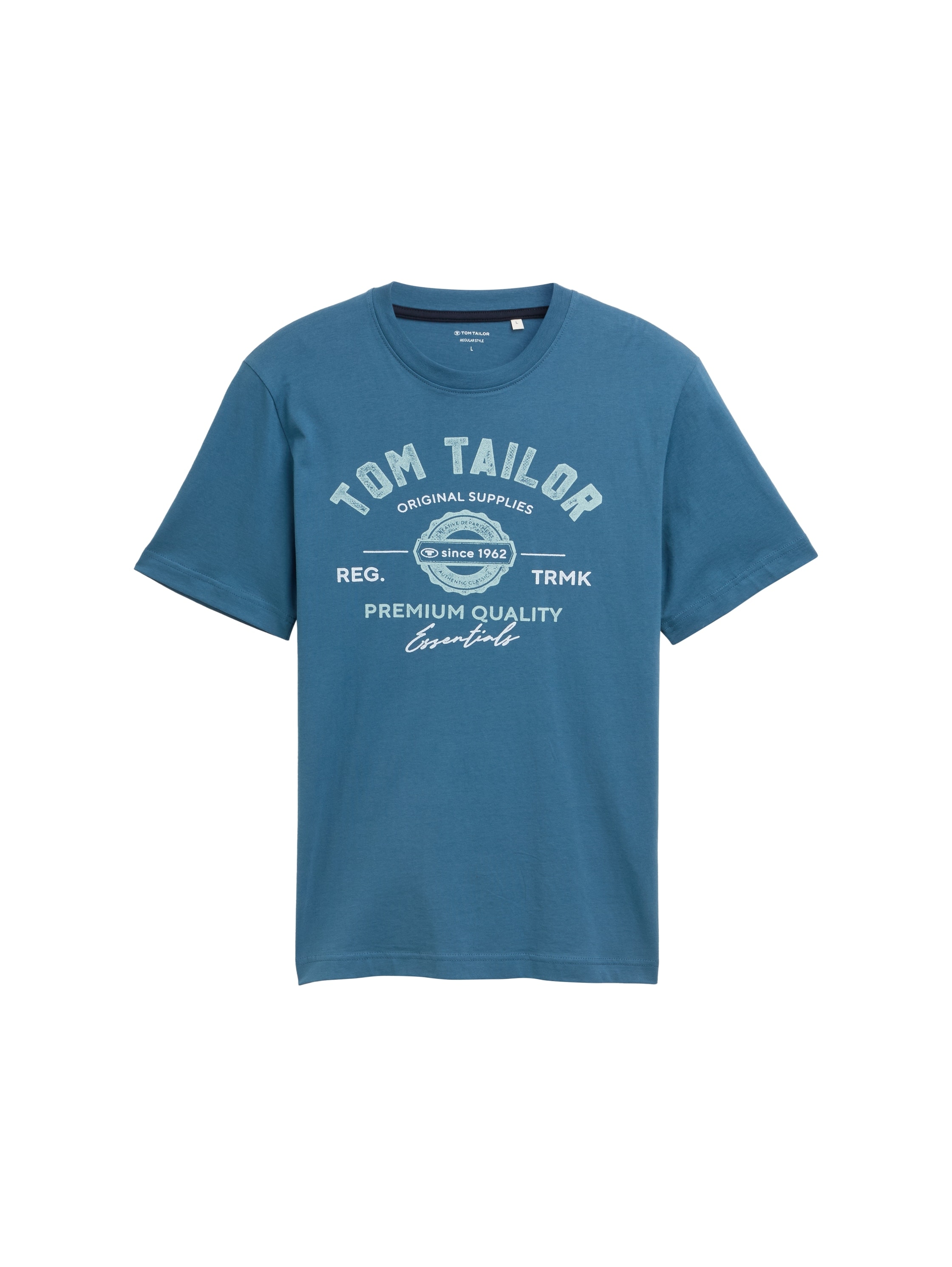 TOM TAILOR T-Shirt, mit großem Logofrontprint