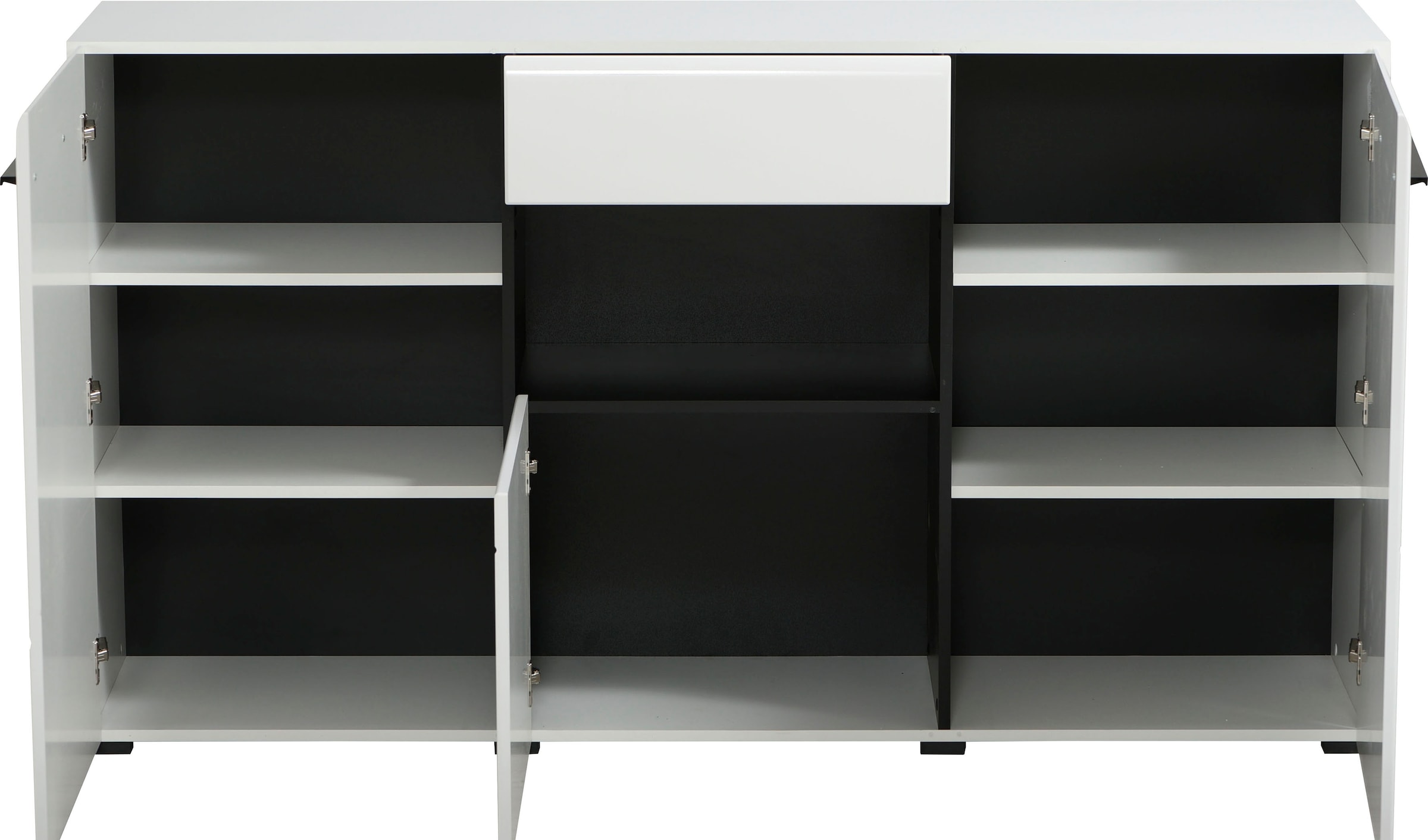 INOSIGN Wohnwand »Trentino«, (Set, 5 St.), inkl. Vitrine, Lowboard, Highboard, Wandregal und Kommode