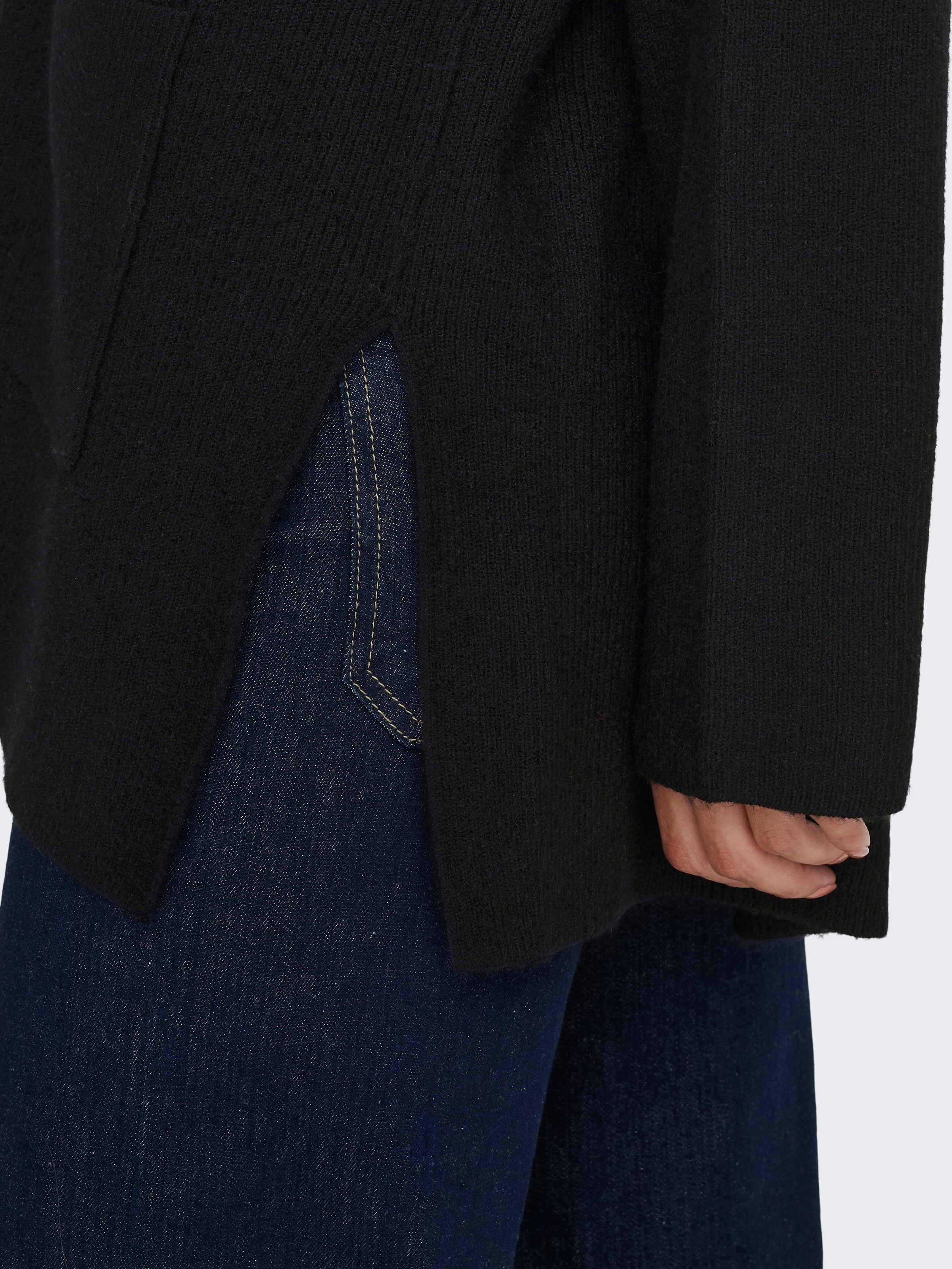 ONLY Strickjacke »ONLIBI LS RIB LOOSE CARDIGAN KNT NOOS« Viskosemischung, regular fit