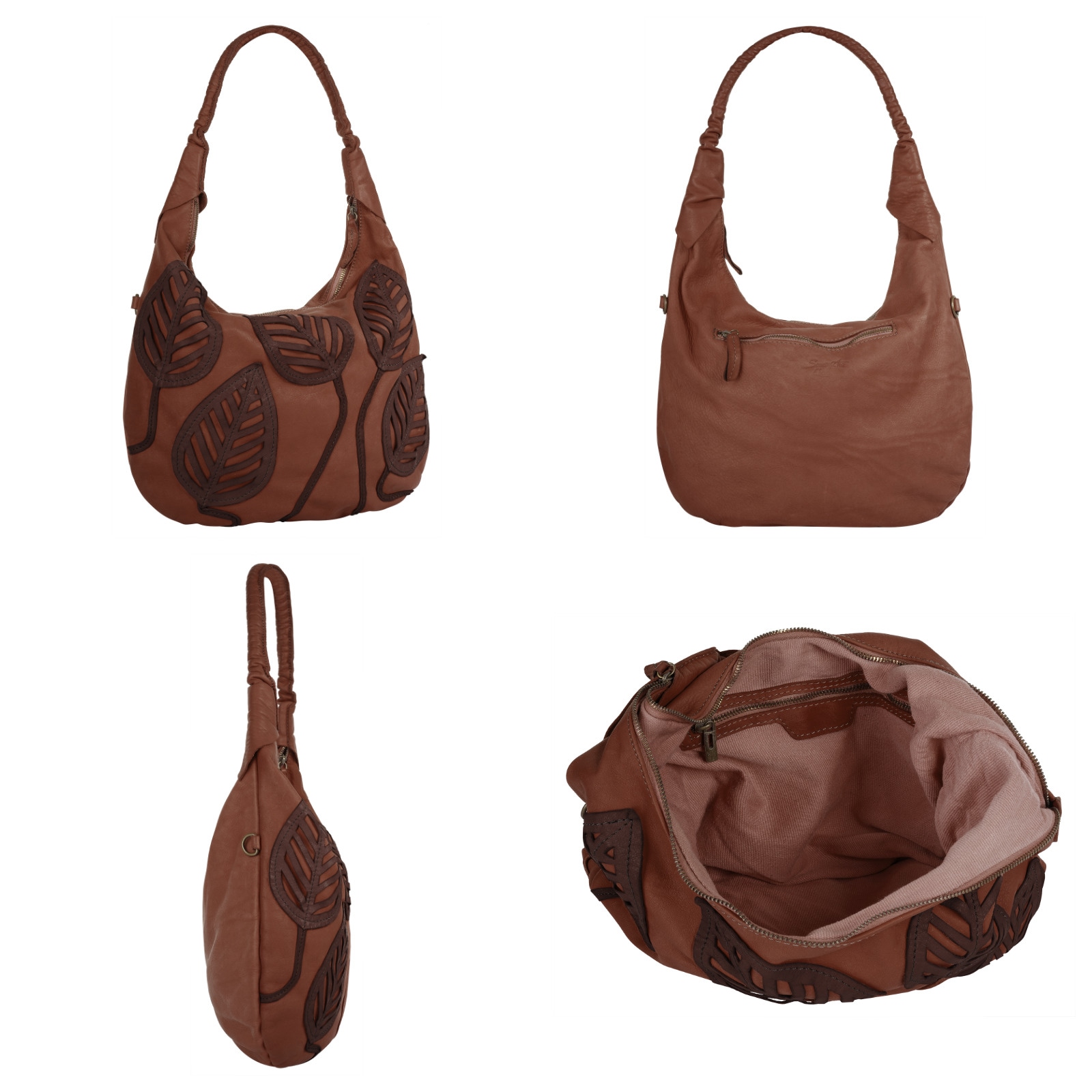 Samantha Look Shopper, echt Leder, Made in Italy