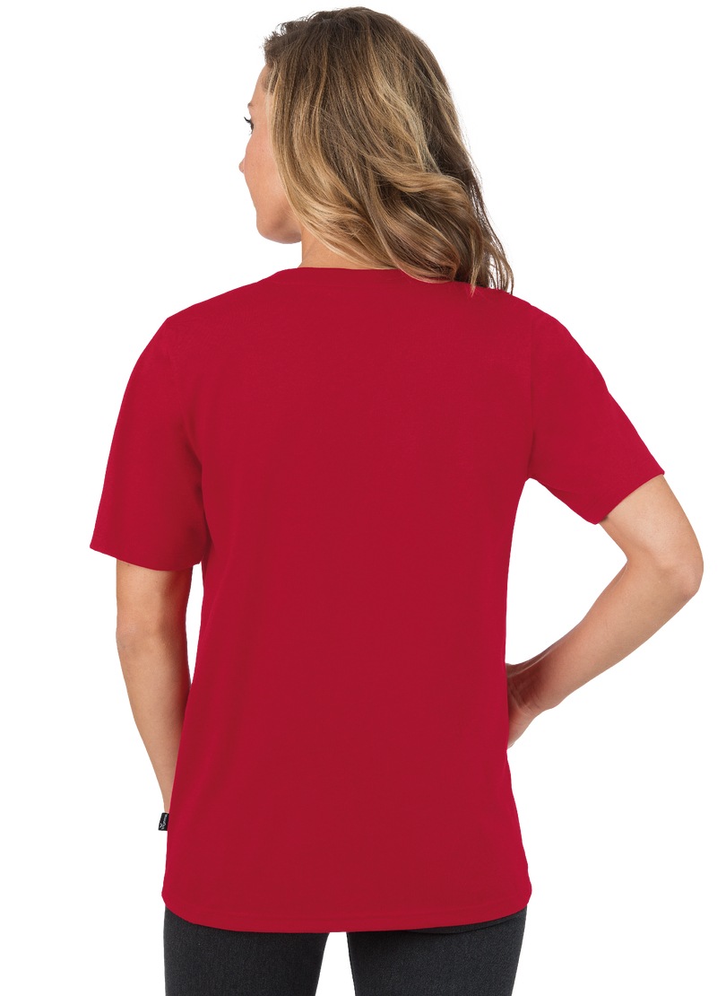 Trigema T-Shirt »TRIGEMA V-Shirt DELUXE«, (1 tlg.)