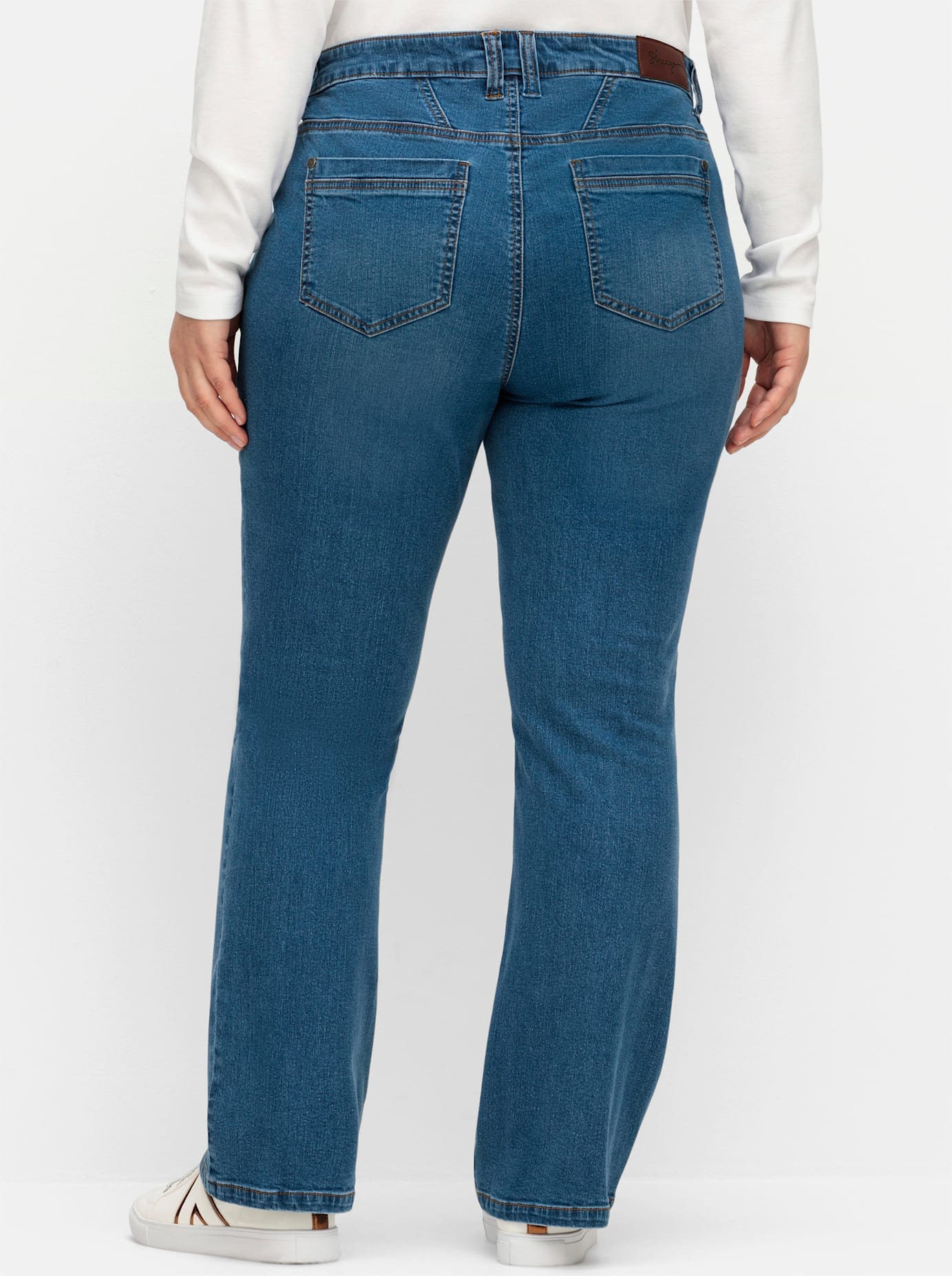 Sheego 3/4-Jeans, (1 tlg.)