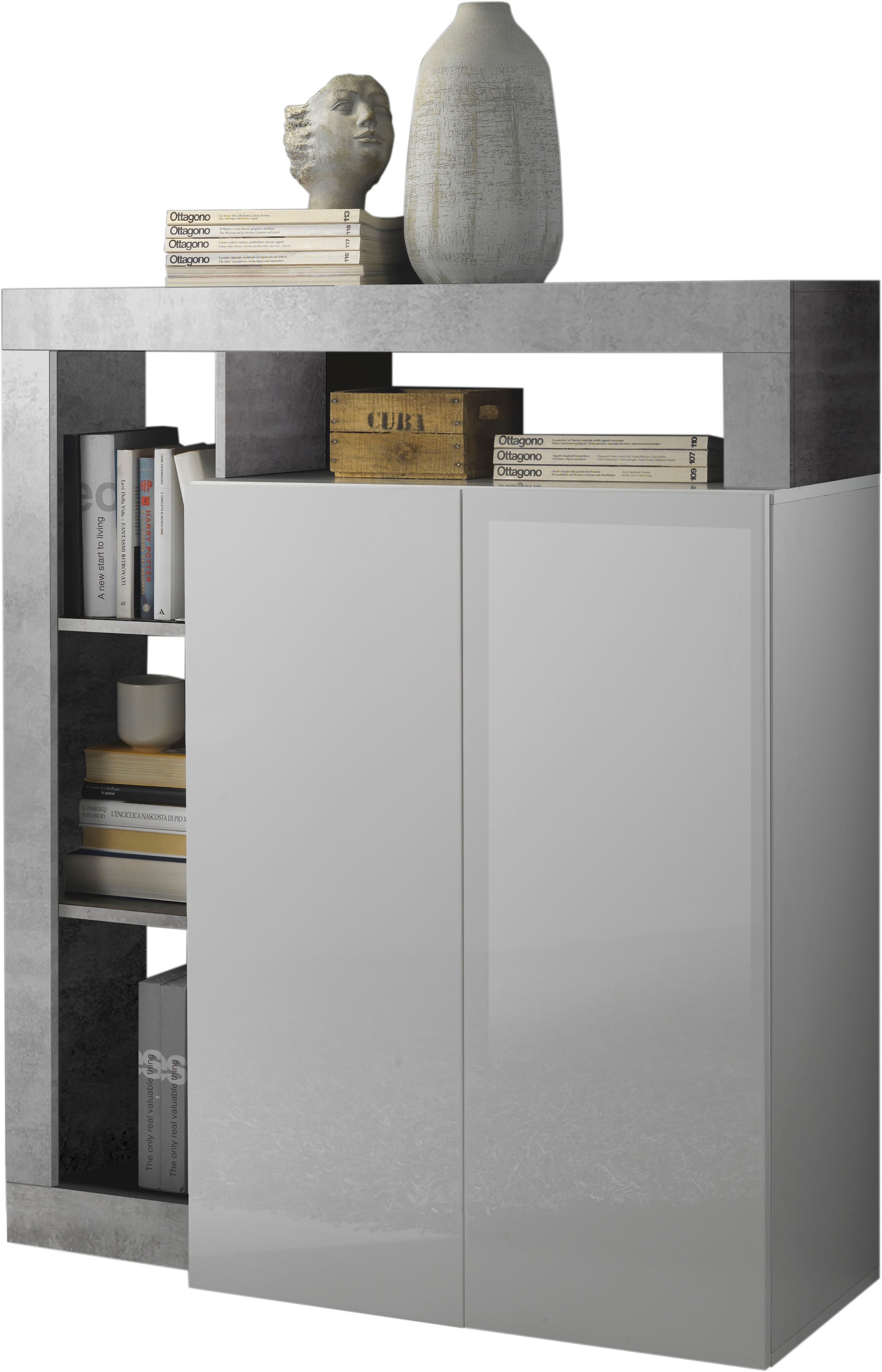INOSIGN Highboard »Hamburg«, Breite 108 cm