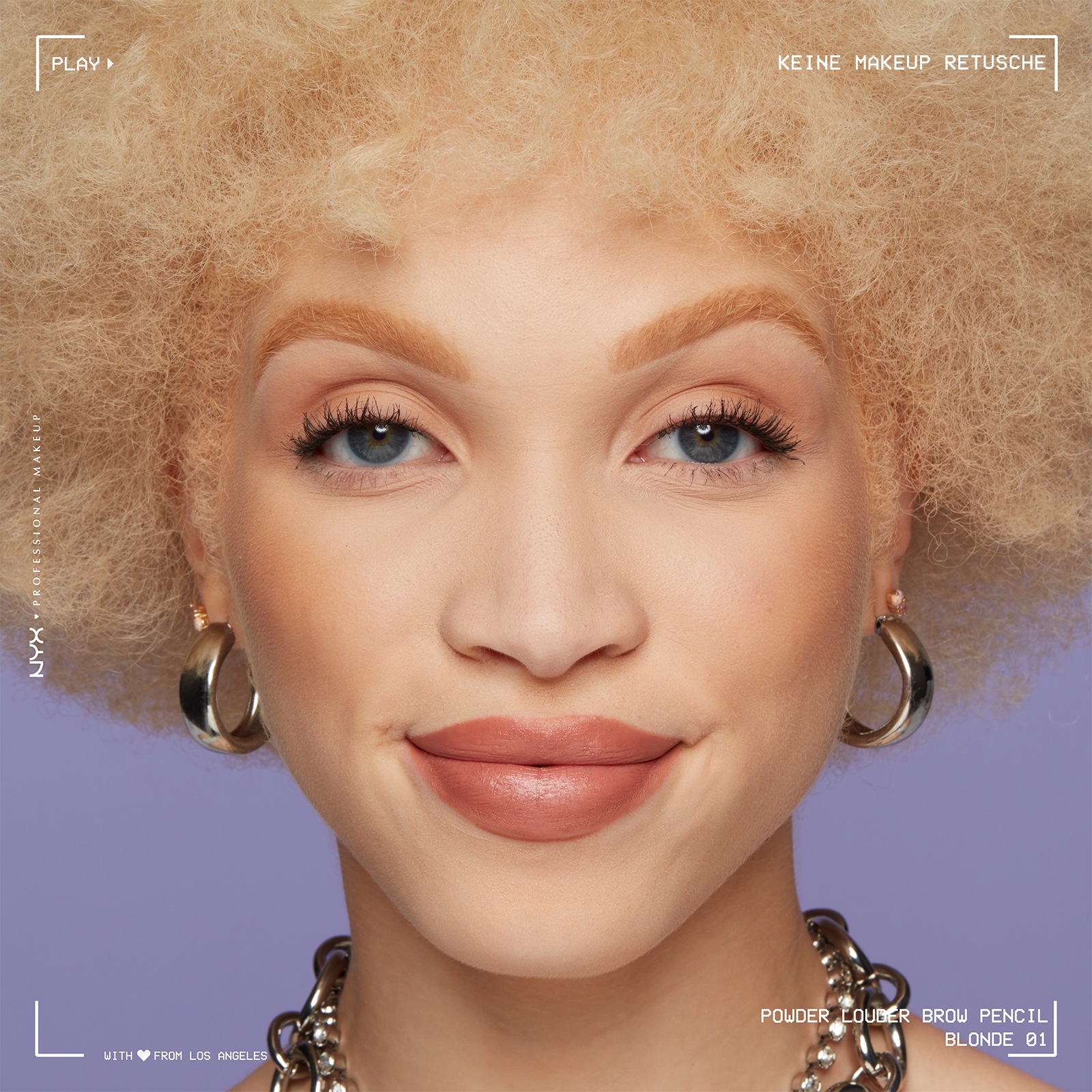 NYX Augenbrauenpflege »Powder Louder Brow Pencil«, mit Mikrofiber