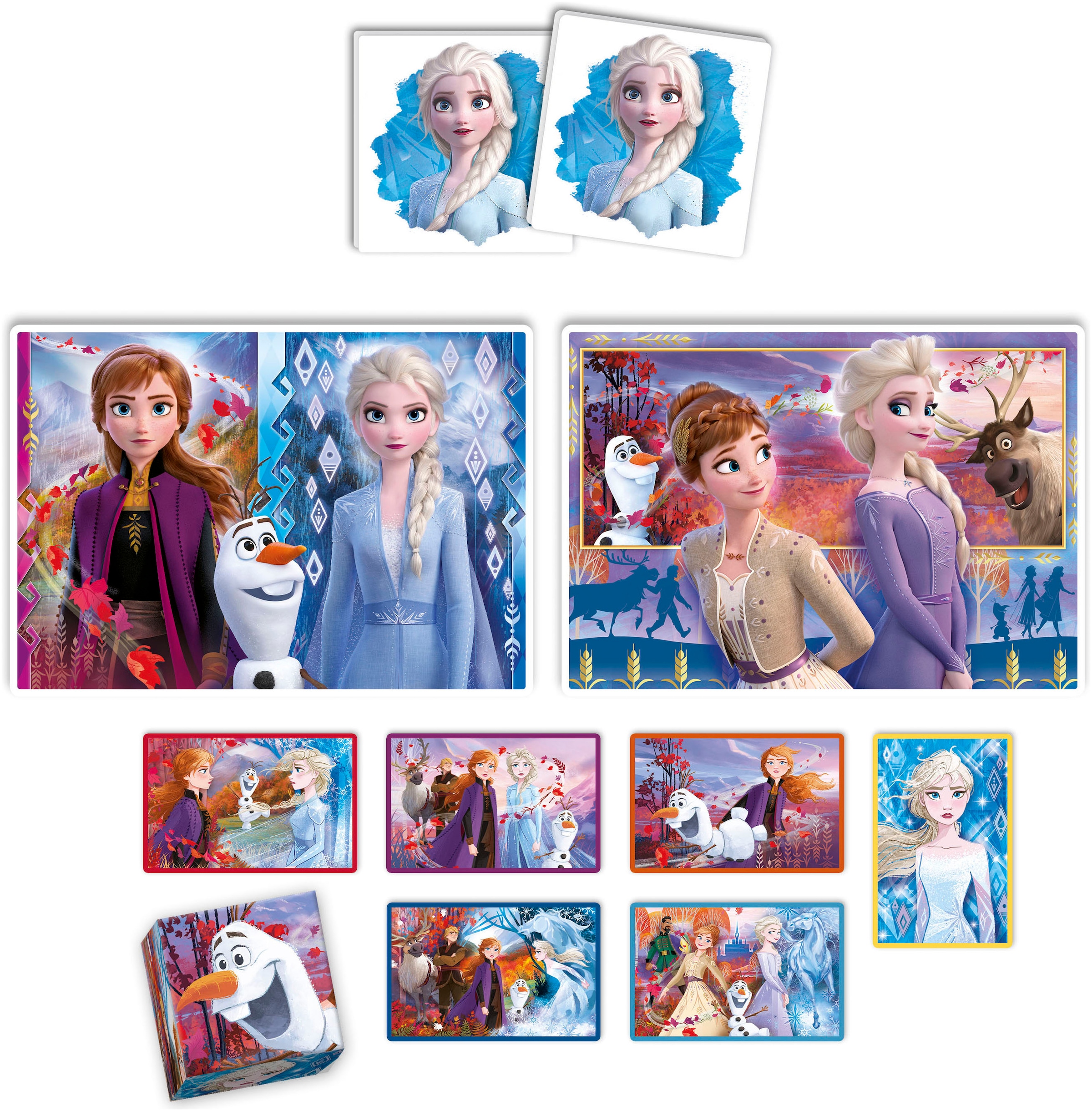 Clementoni® Puzzle »Edukit, 4n1, Frozen 2«, Made in Europe