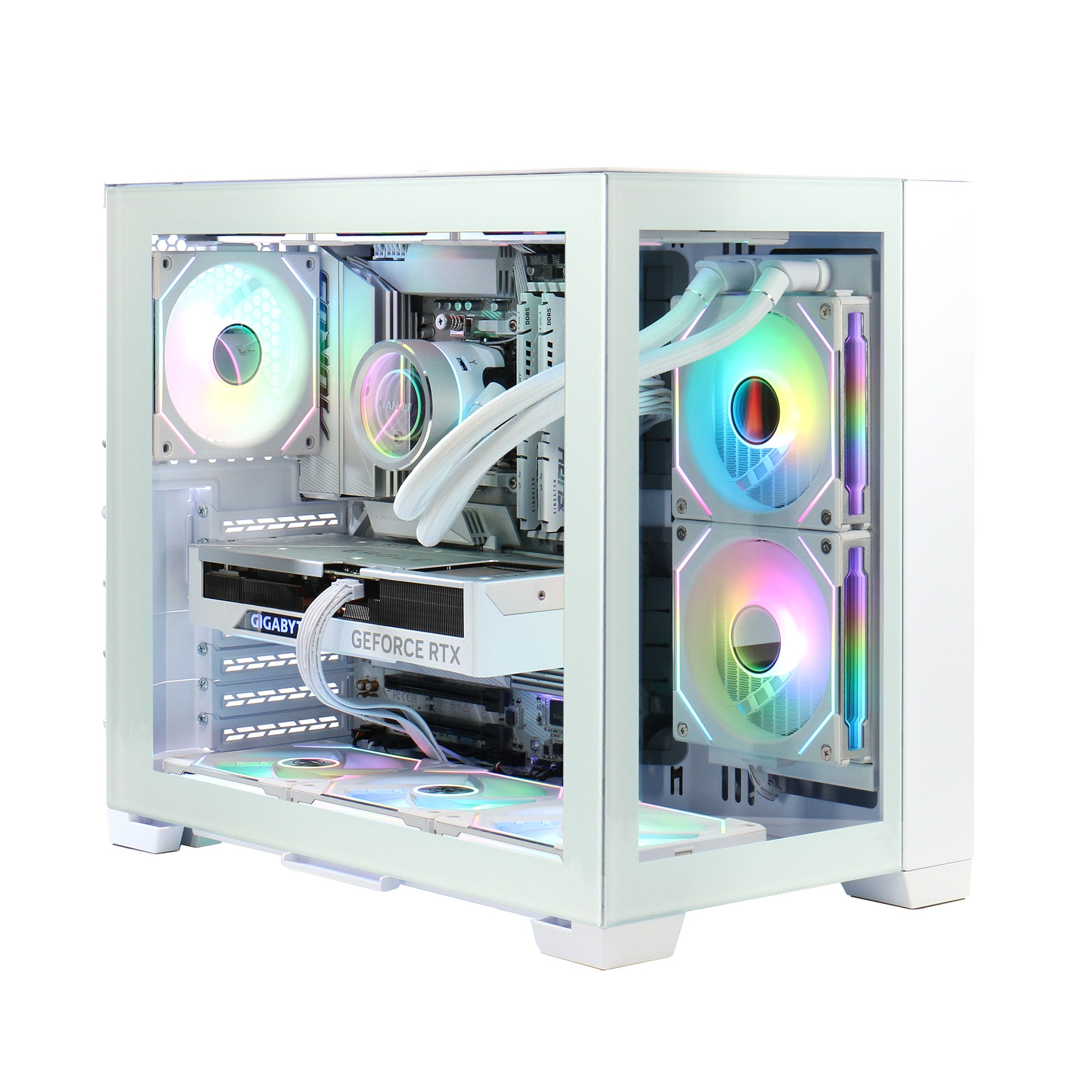Hyrican Gaming-PC »SNOW 7362«, DDR5 RAM; PCIe Gen4; Windows 11