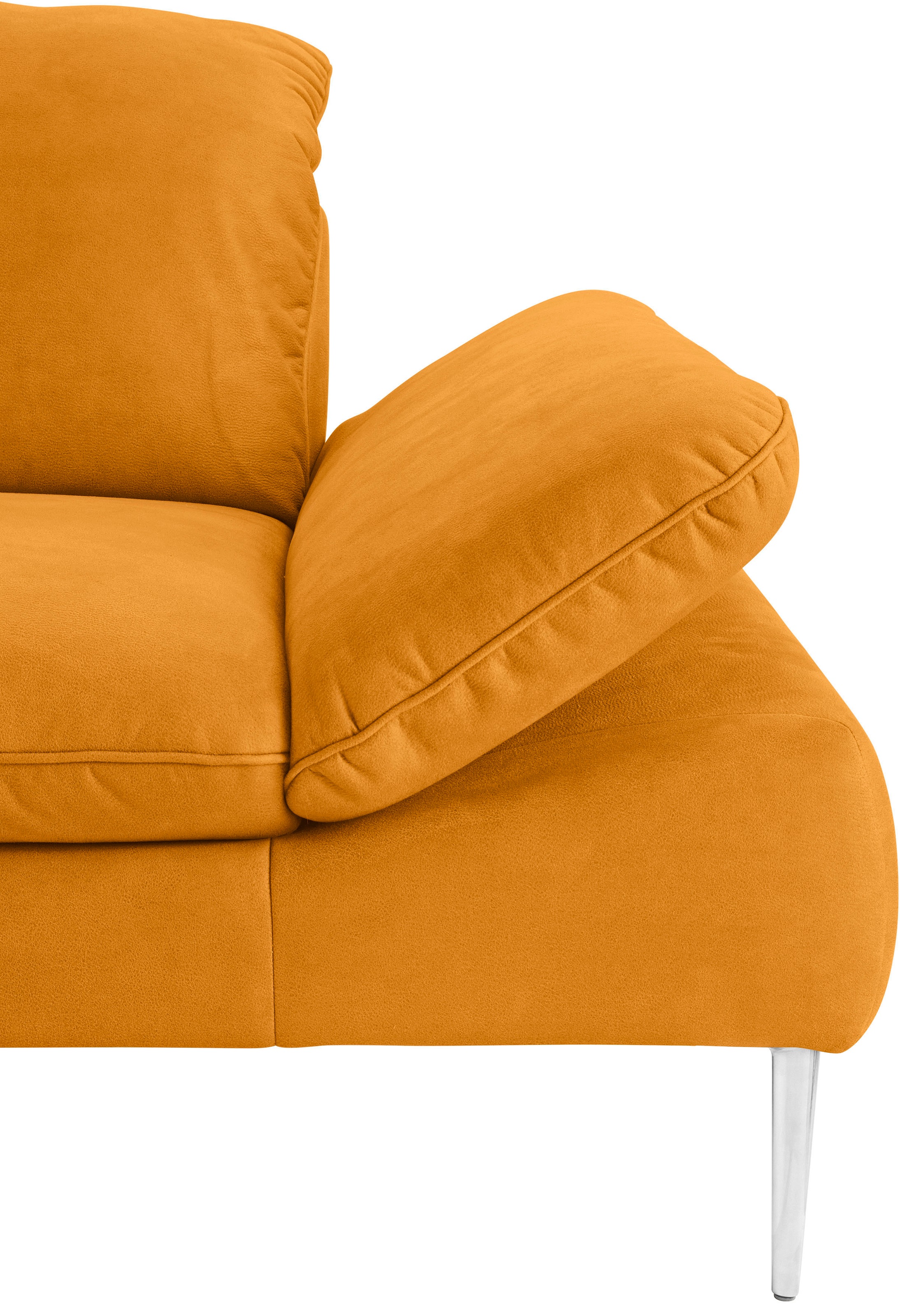W.SCHILLIG 2-Sitzer »enjoy&MORE«, mit Sitztiefenverstellung, Füße Chrom glänzend, Breite 202 cm