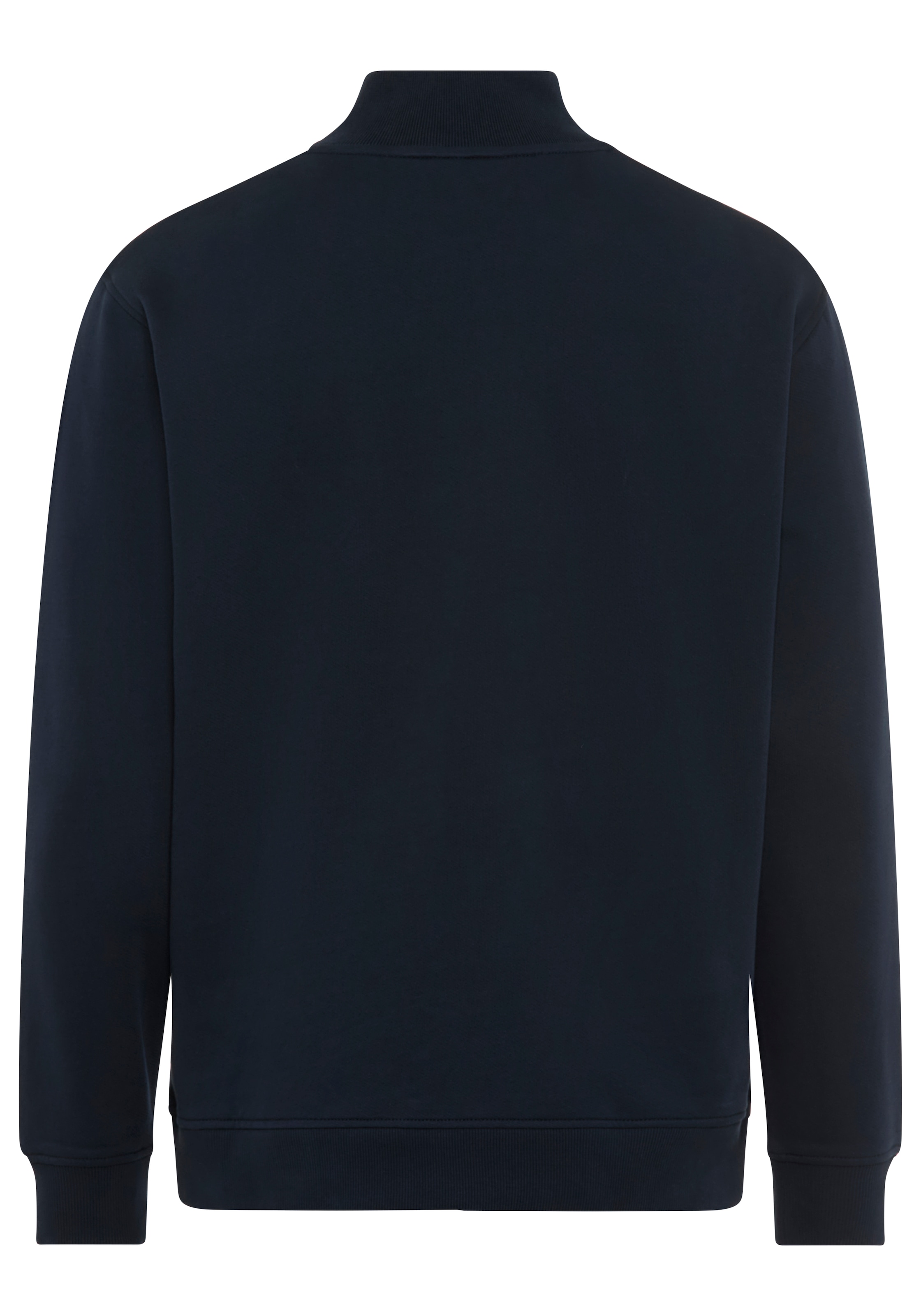 Marc O'Polo DENIM Sweatshirt »mit Troyerkragen«, relaxed fit, aus Bio-Baumwolle
