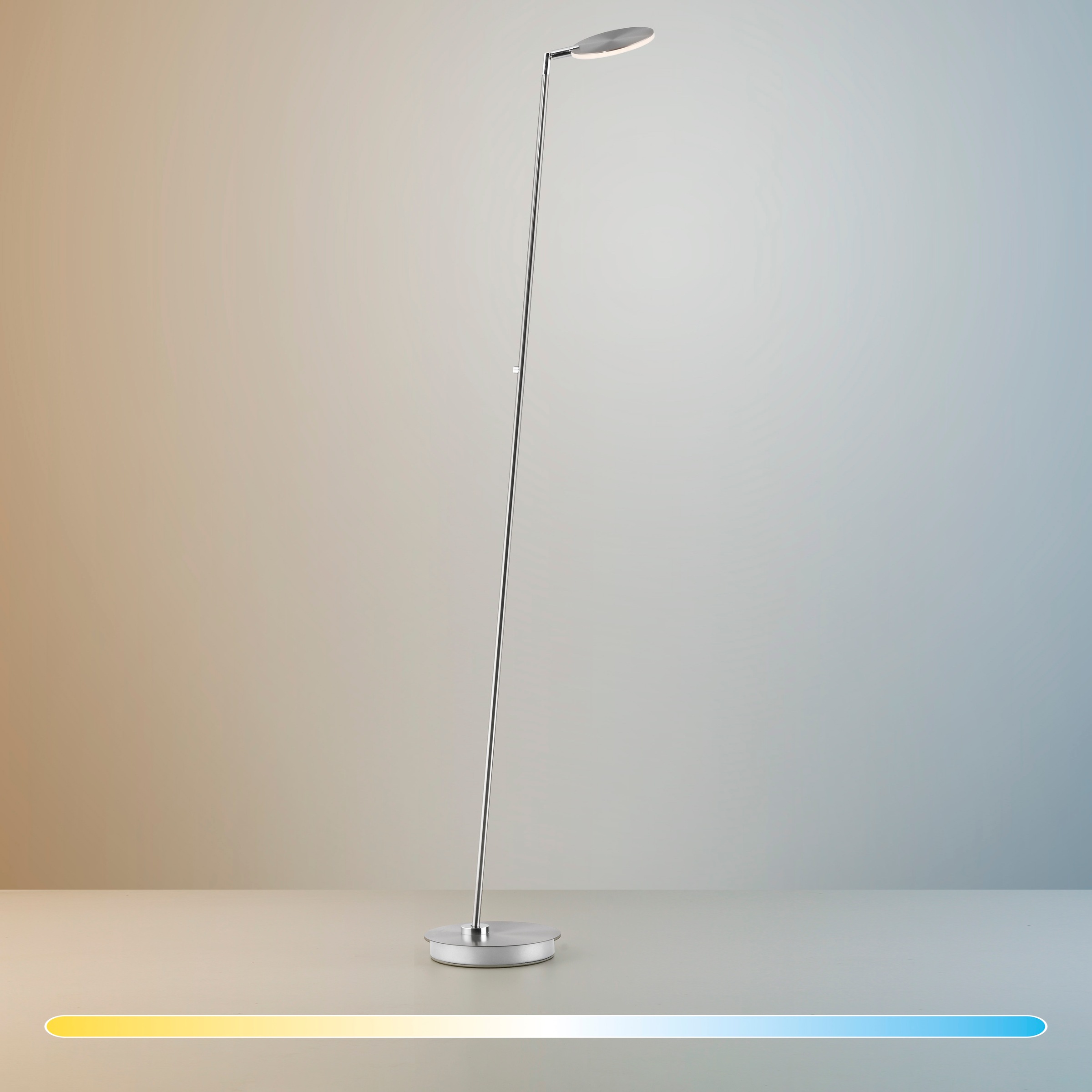 Paul Neuhaus LED Stehlampe »AKKU BENTE« LED-Board 1 Stk. warmweiß - kaltweiß Tastdimmer, CCT 2700-5000K, Memory, Akku betrieben, flexibel