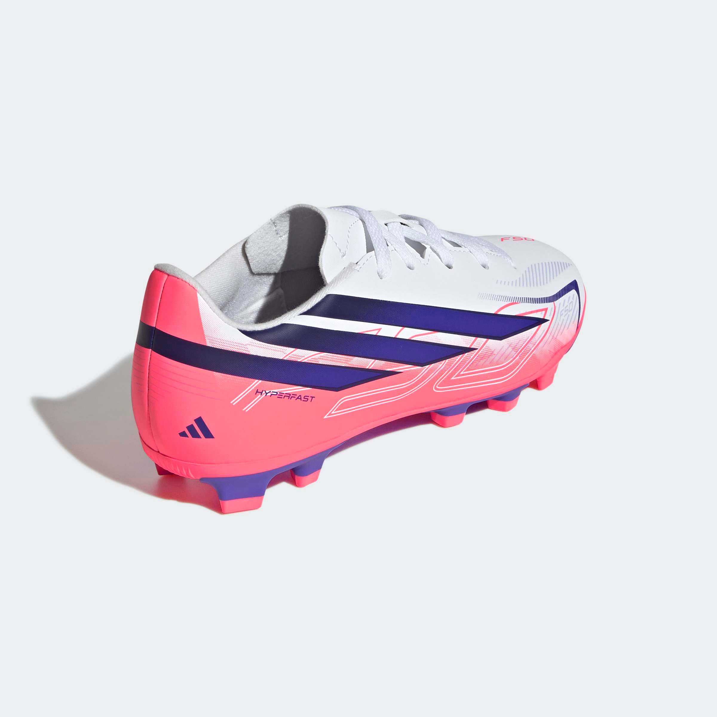 adidas Performance Fußballschuh »F50 HYPERFAST CLUB KIDS , FESTE BÖDEN/GEMISCHTE BÖDEN«  für viele verschiedene Böden geeignet, für Jugendliche & Kinder