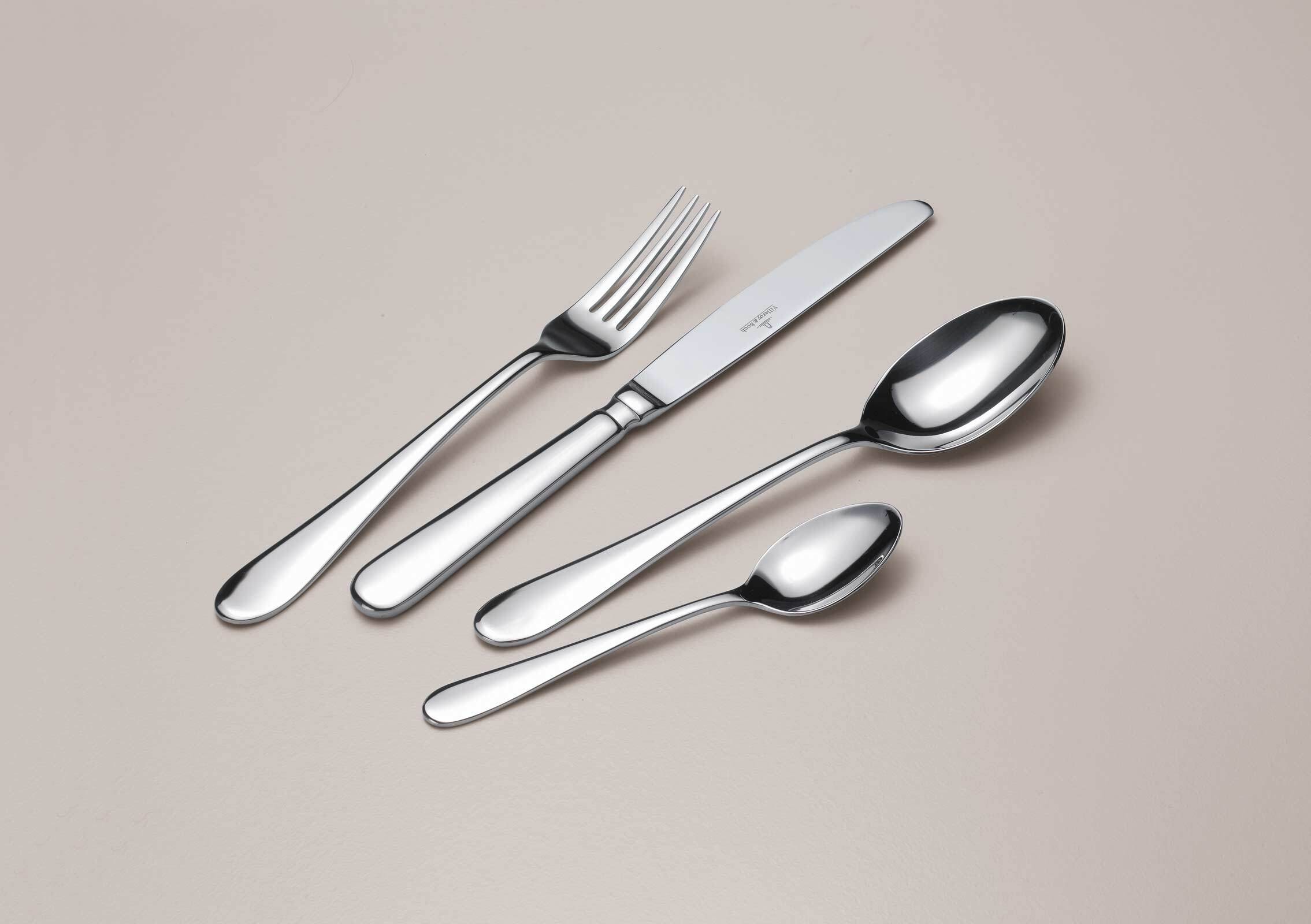 Villeroy & Boch Besteck-Set »Tafelbesteck Oscar 24er Set silber«