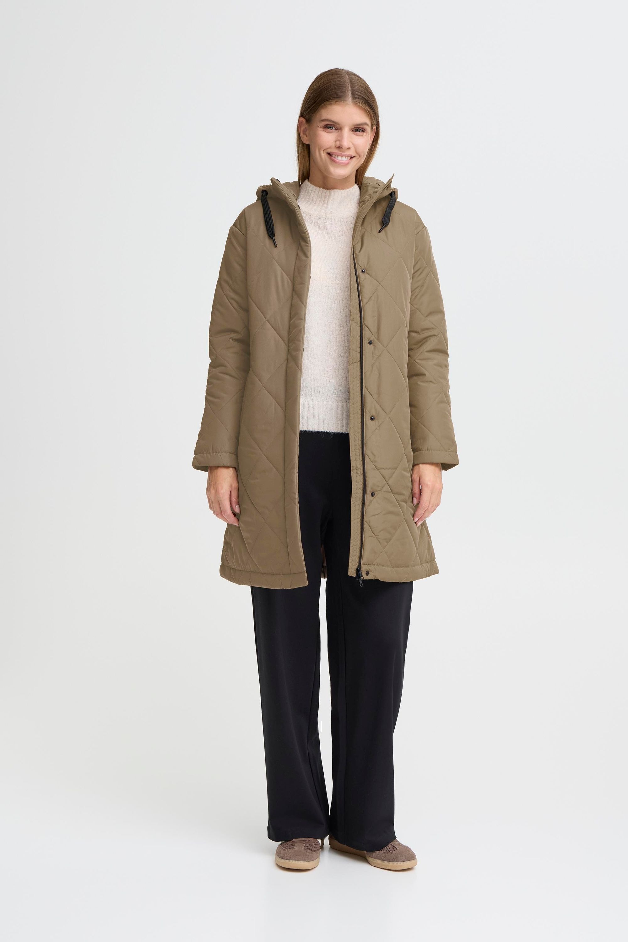 OXMO Steppjacke »Steppjacke OXBMMBELIS LONG JACKET«