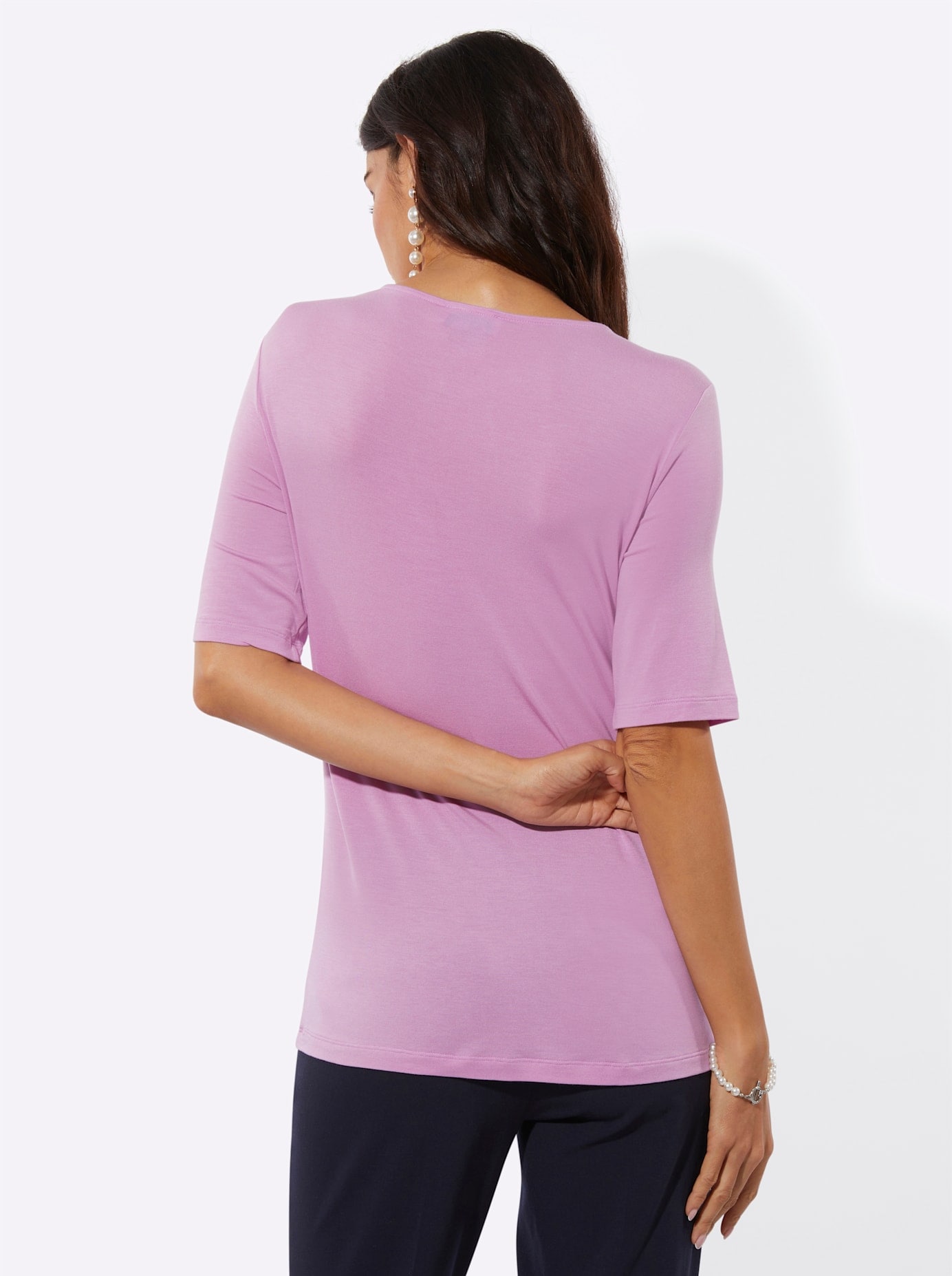 creation L Langarmshirt »Modal-Shirt« 1 tlg.