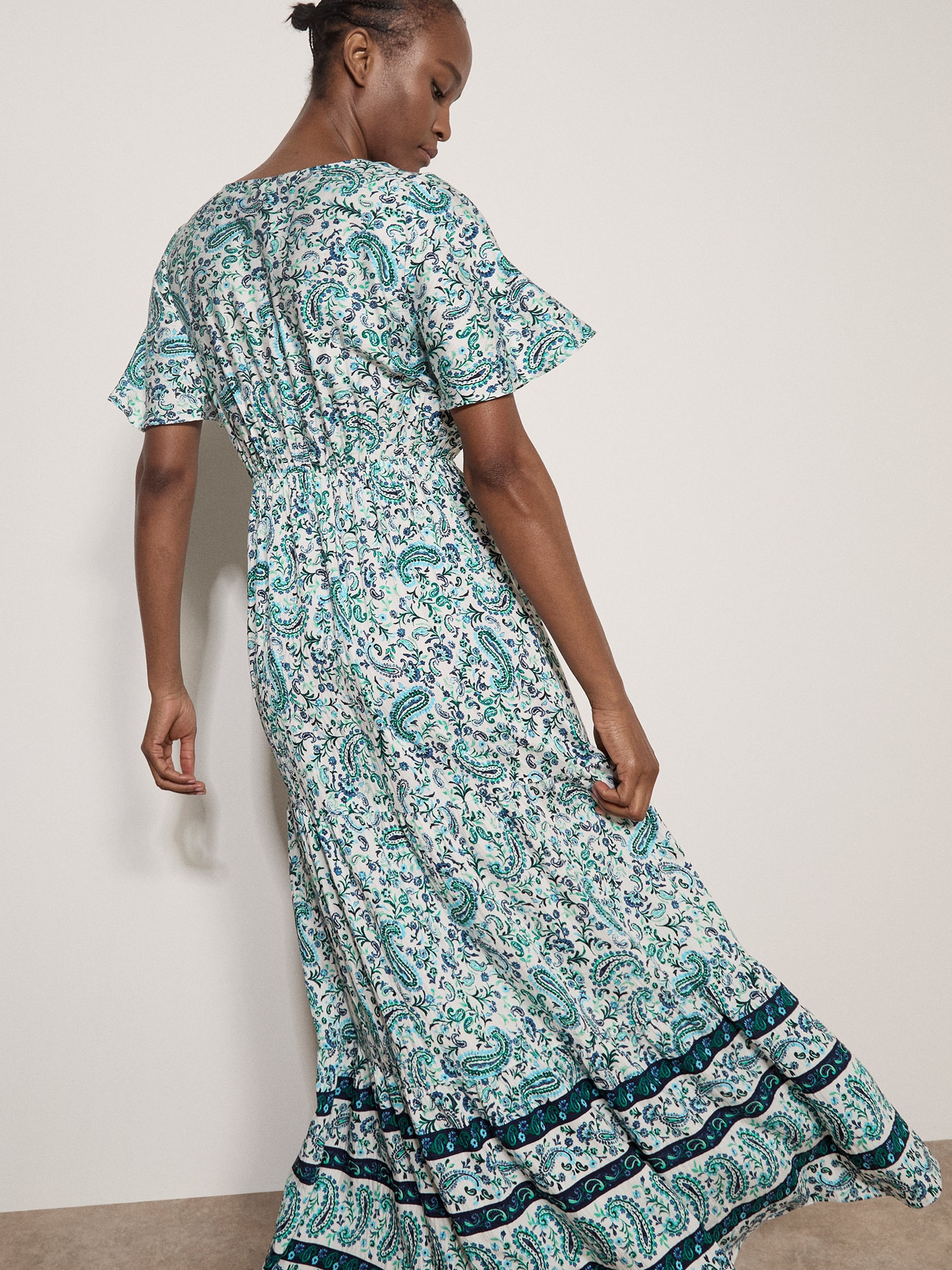 Apricot Maxikleid »Maxikleid« mit Stufen