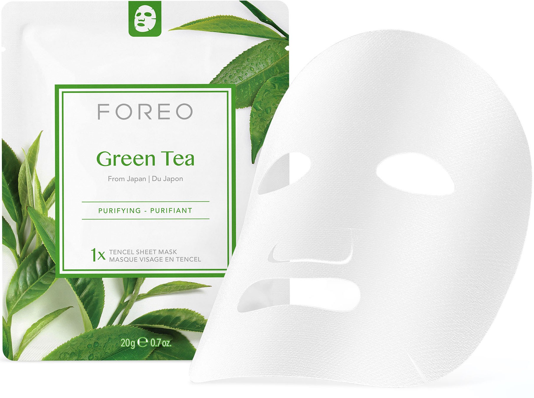 FOREO Gesichtsmaske Sheet bei To Masks Green Face Collection Tea« OTTOversand »Farm