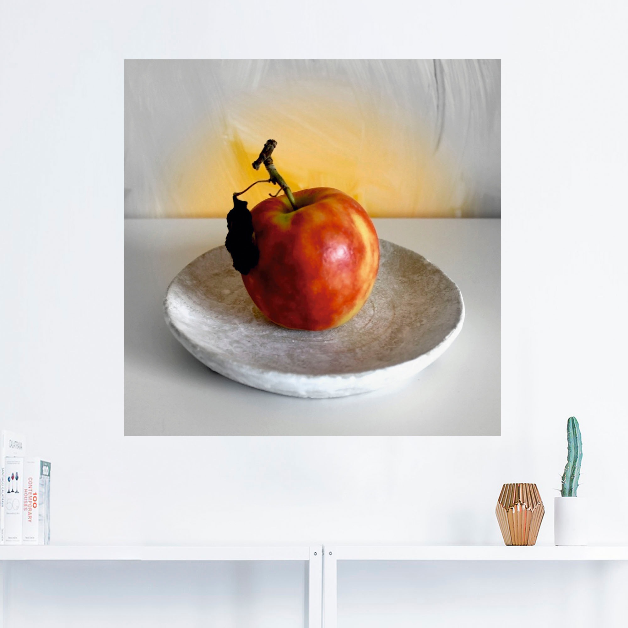 Artland Wandbild »Ein Apfel am Tag«, Arrangements, (1 St.), als Alubild, Outdoorbild, Poster, Wandaufkleber in verschied. Größen
