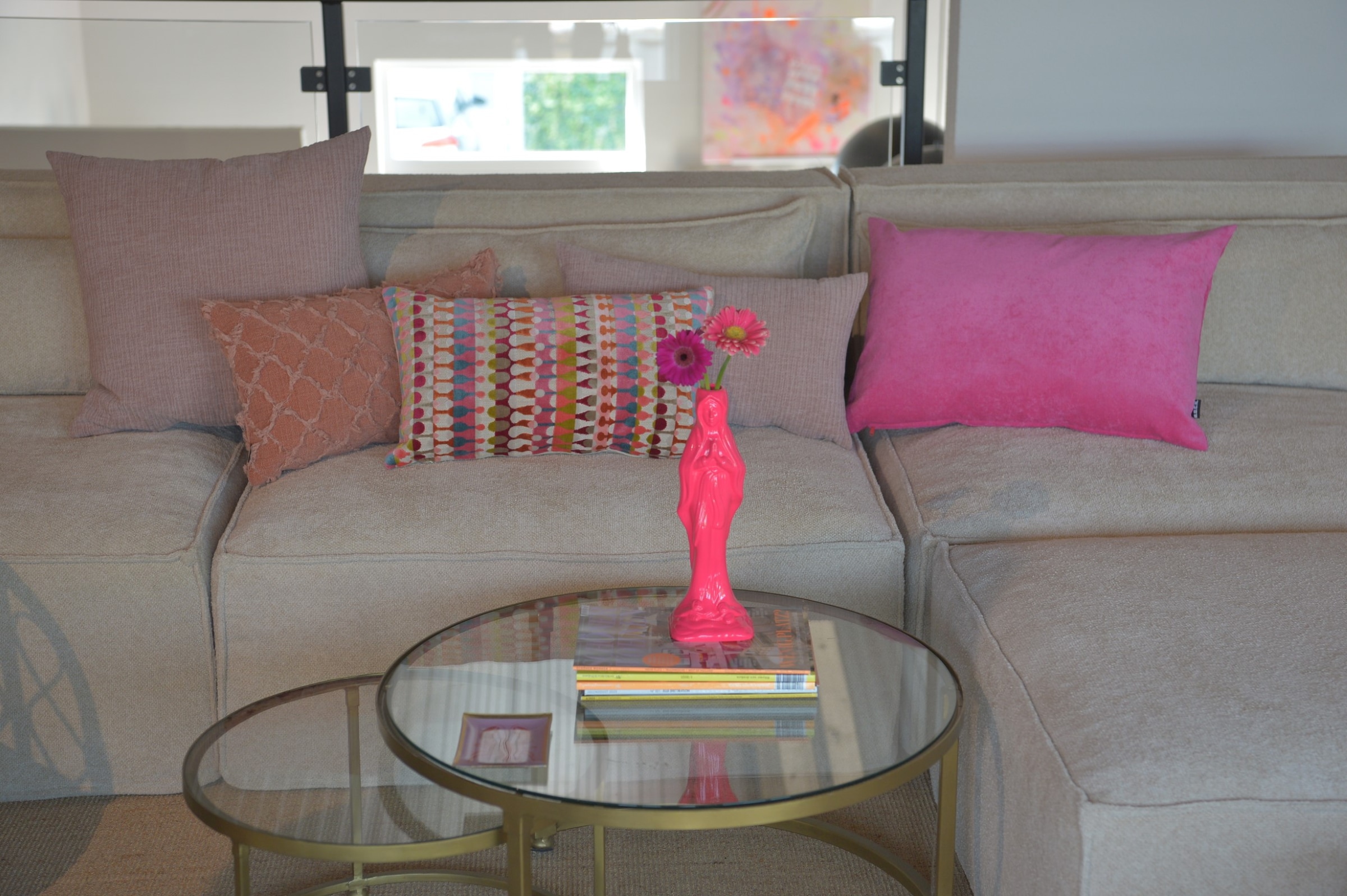 H.O.C.K. Dekokissen »Jonny« Cordkissen inkl. Füllung, 45x45cm, Dekokissen, strukturiert