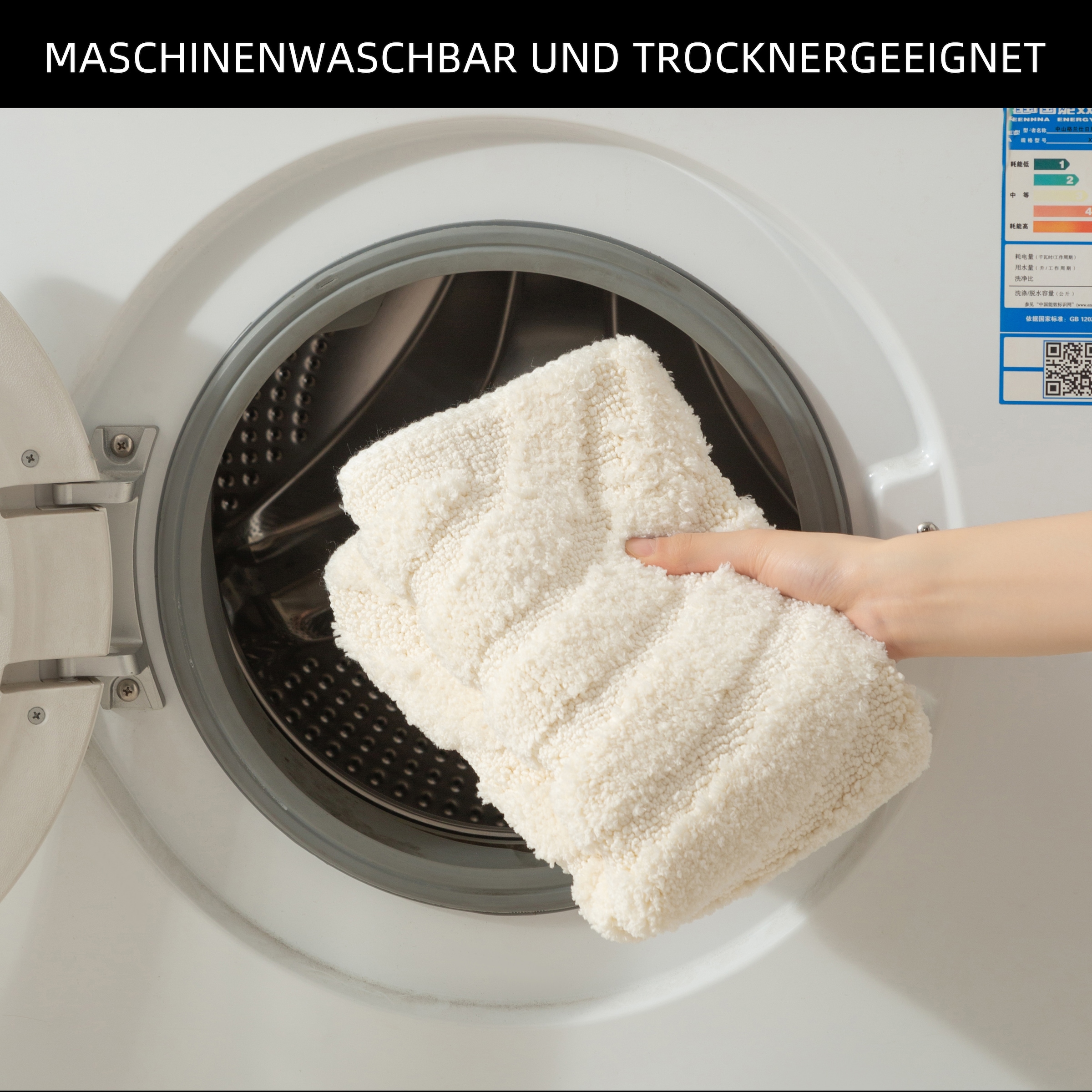 my home Badematte »Epense, Badvorleger, Badezimmer Teppich, Duschmatte mit Blattstruktur« Höhe 10 mm rutschhemmend beschichtet fußbodenheizungsgeeignet | schnell trocknend Badteppich, Uni, Blätter, Hoch-Tief, verschiedene Farben und Größen